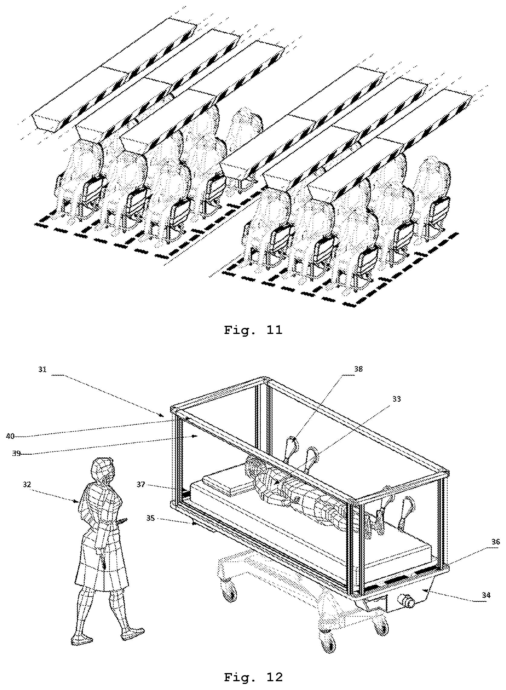 Patent US12618574 Figure 6 – Air quality enhancement system based on fluid mechanics and integrated UV emission