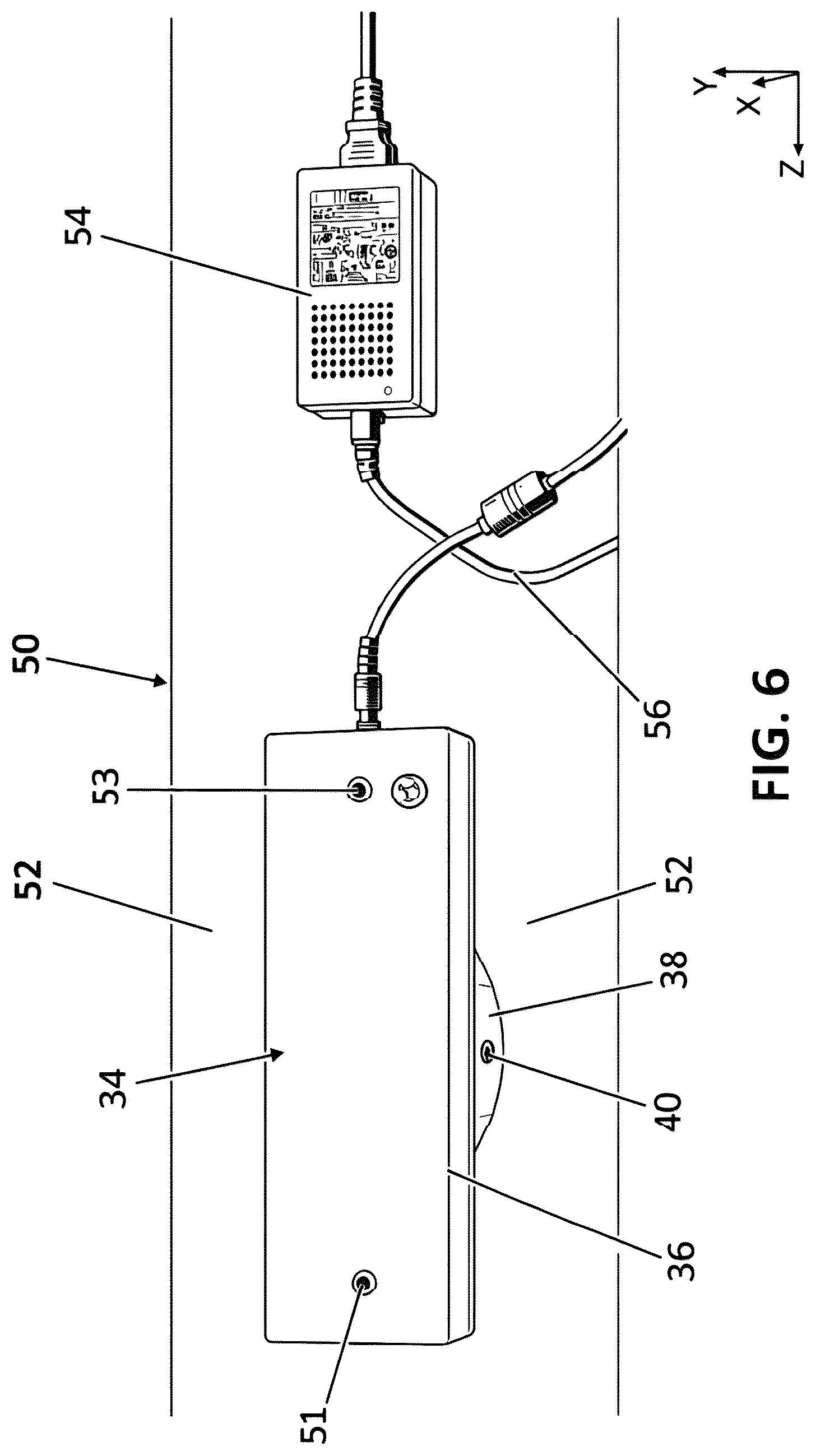 Patent US12618575 Figure 6 – HVAC UVC LED projection unit for HVAC devices