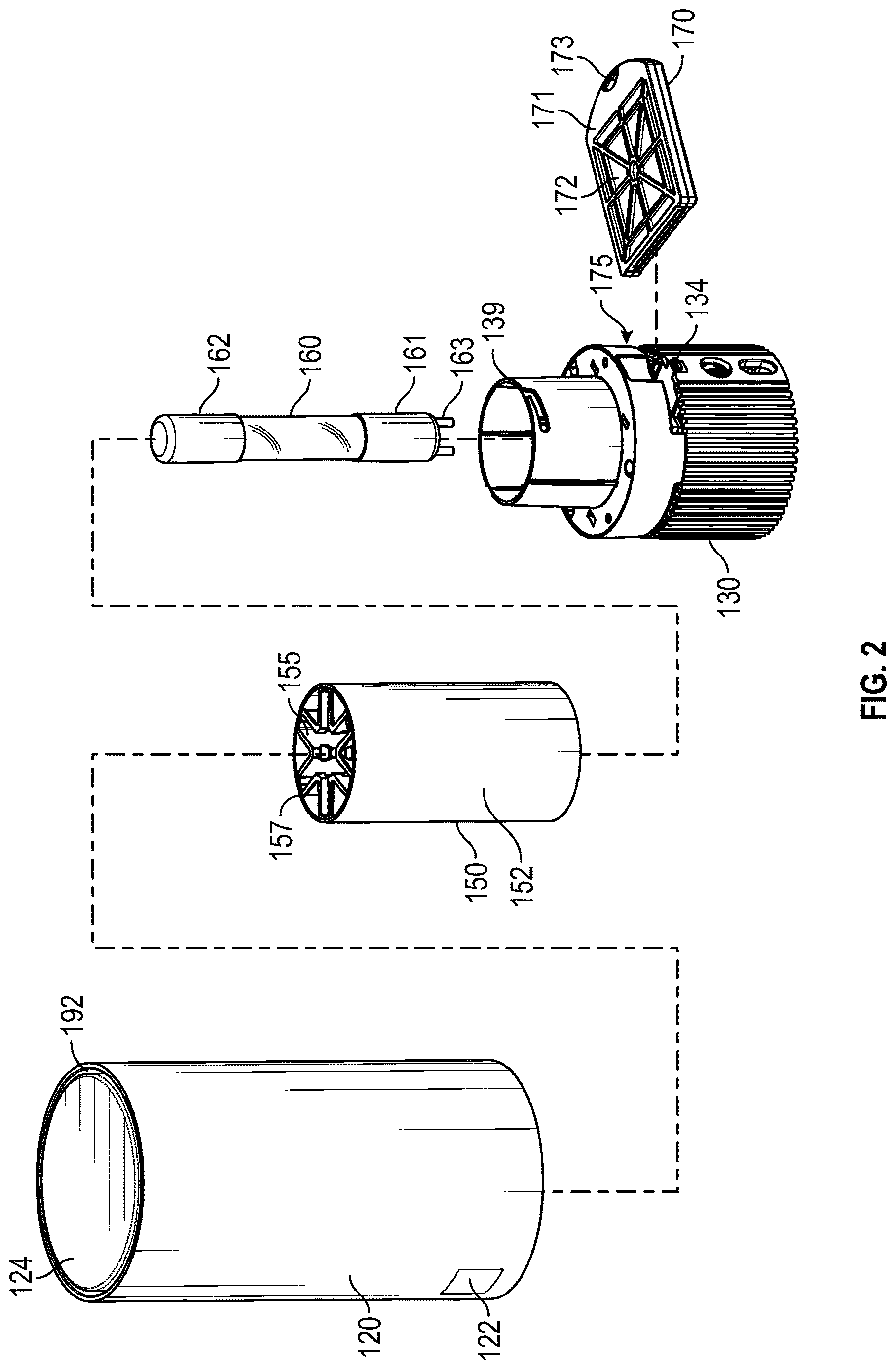 Patent US12618576 Figure 2 – Air purifier