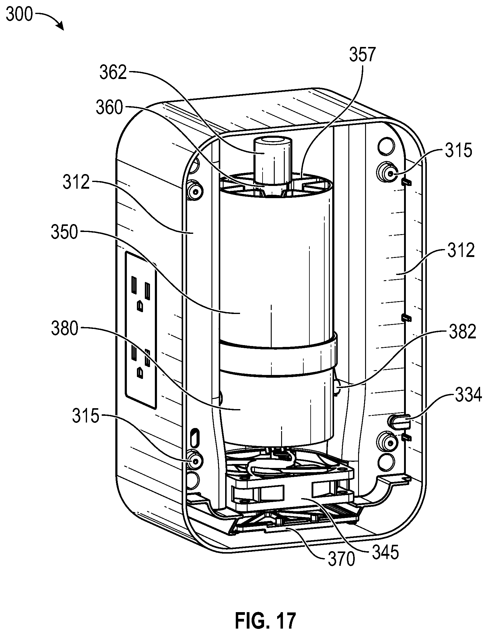 Patent US12618576 Figure 13 – Air purifier