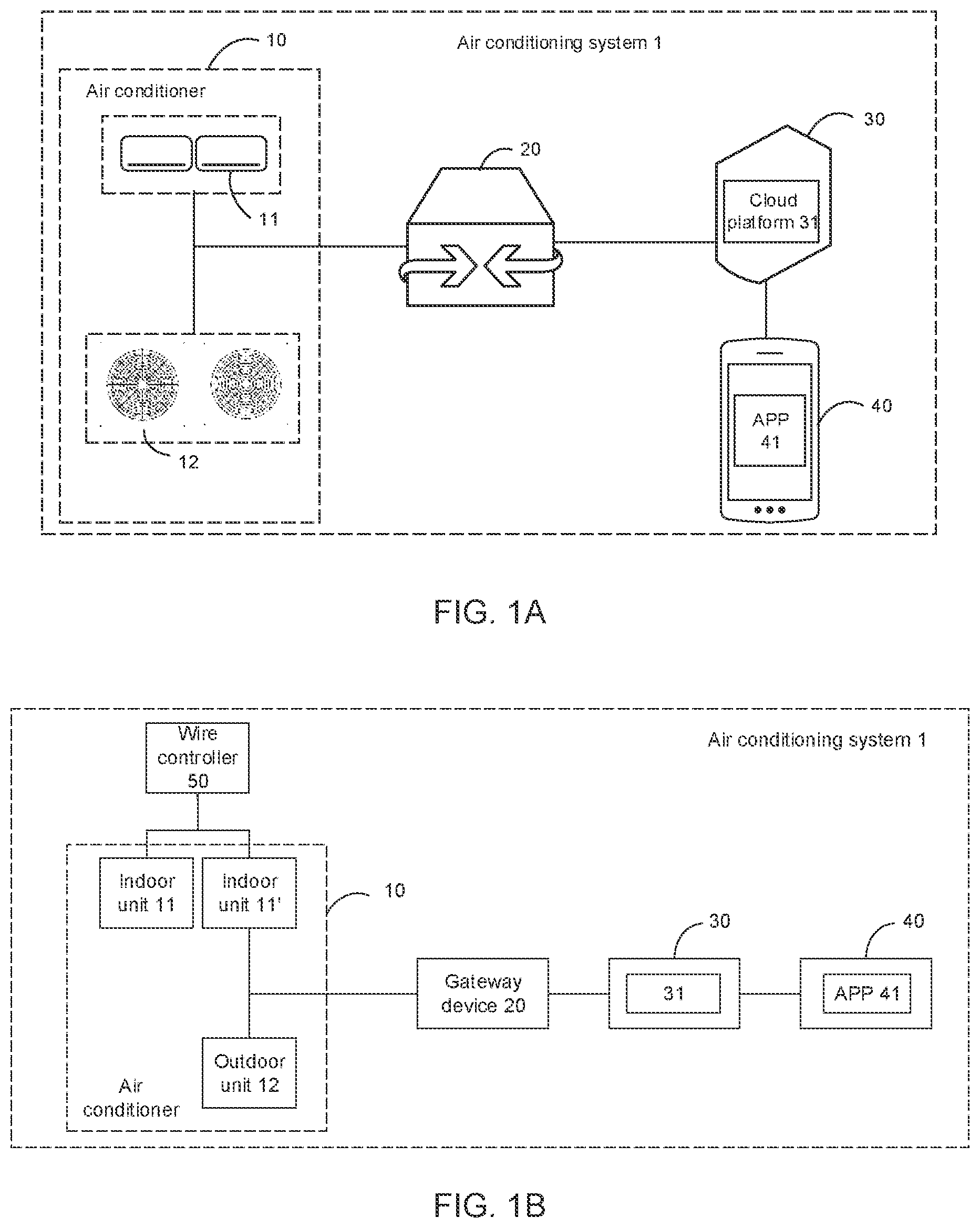 Patent US12618580 Figure 1 – Method for controlling air conditioning system and air conditioning system