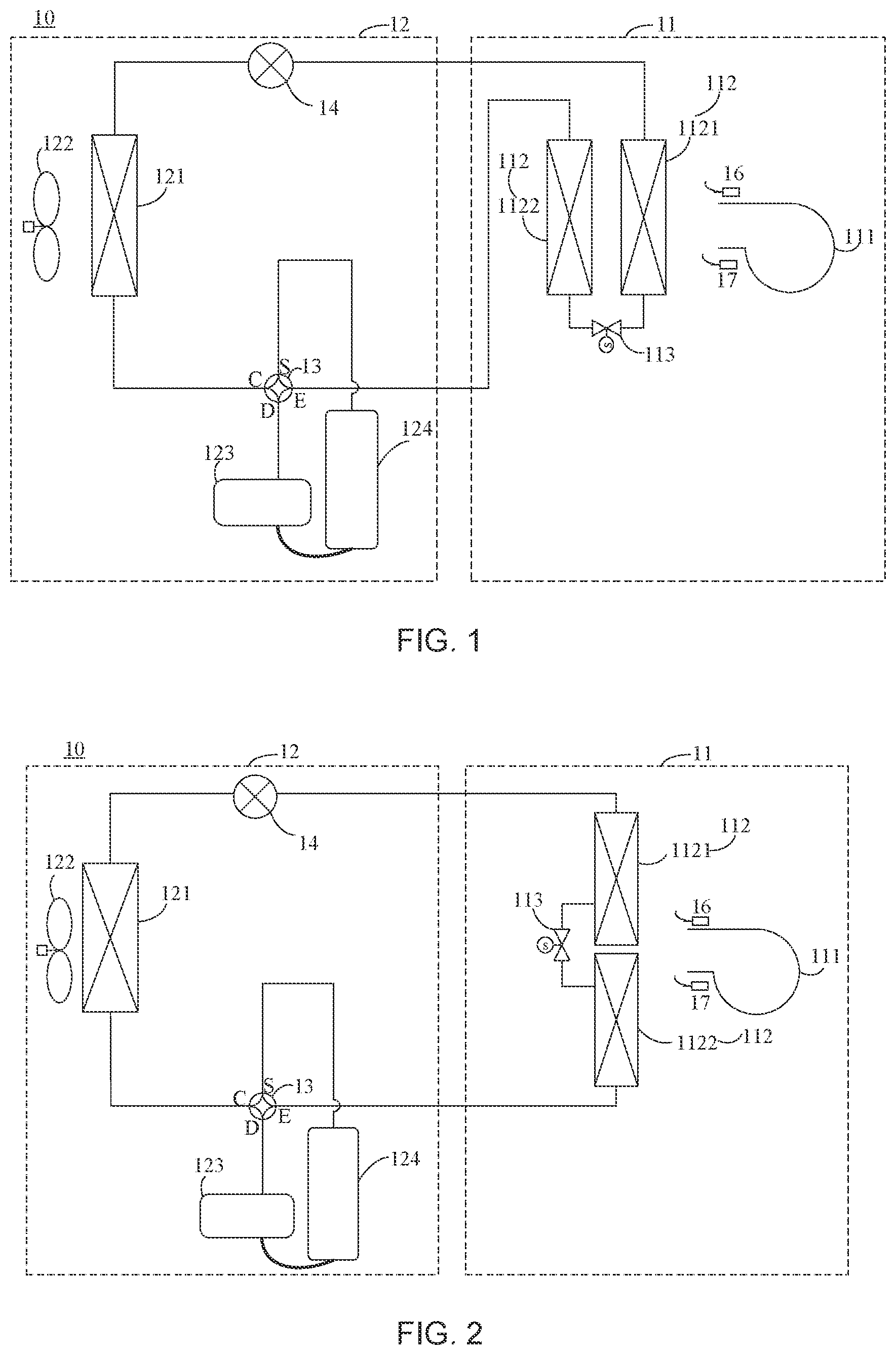 Patent US12618582 Figure 1 – Air conditioner and control method thereof