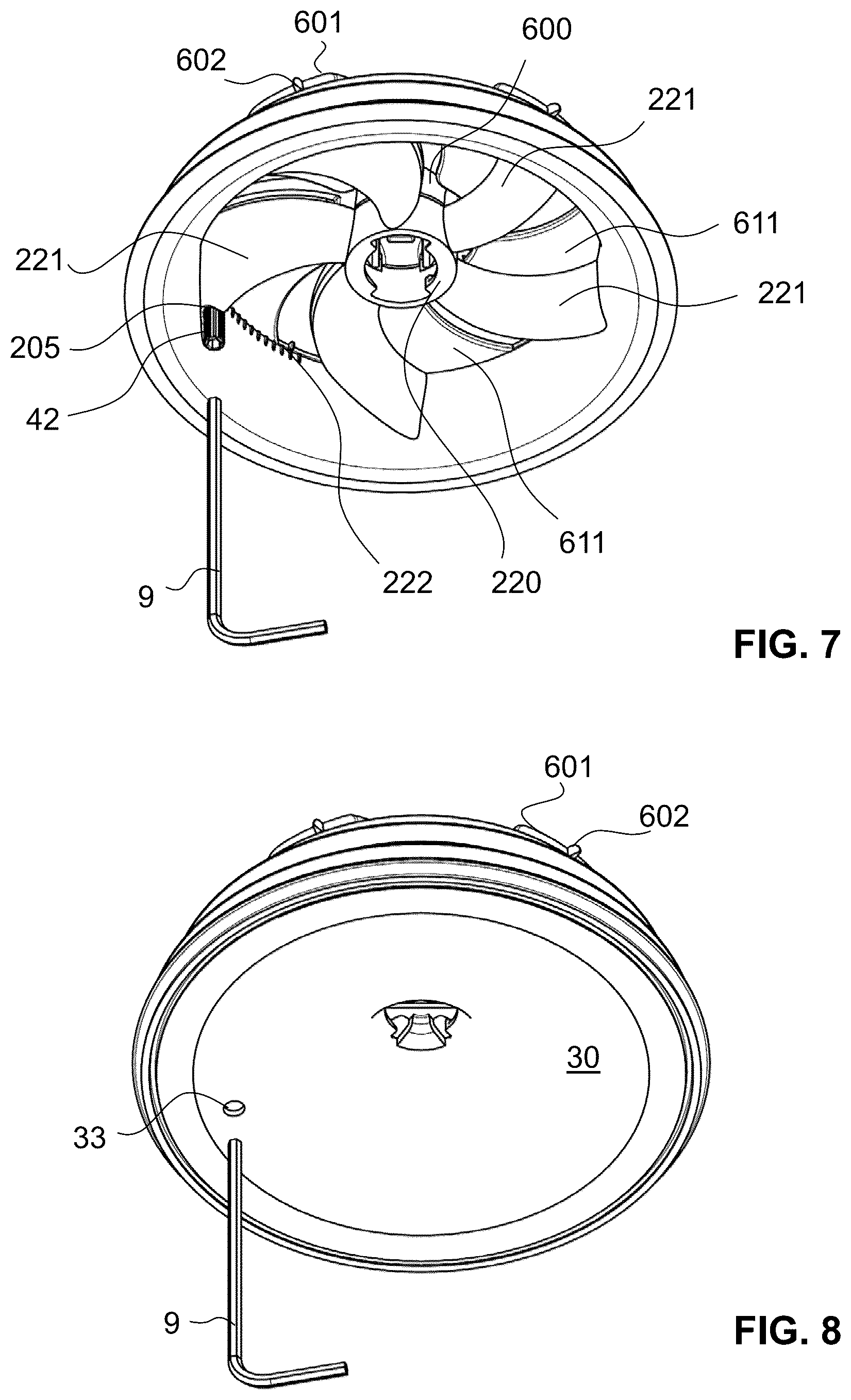 Patent US12618586 Figure 6 – Device for adjusting an air volume flow