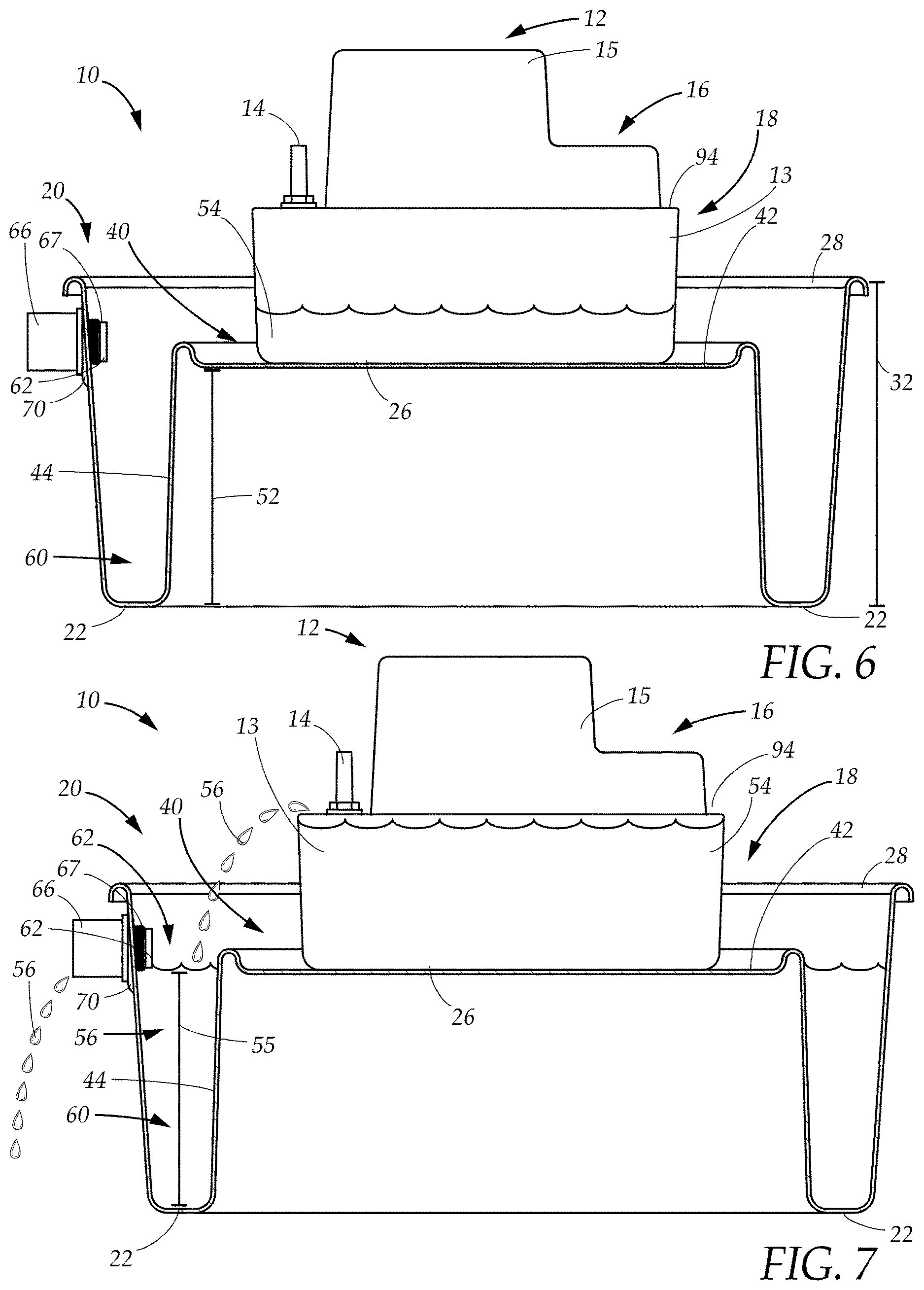 Patent US12618587 Figure 6 – Condensate management apparatus and system