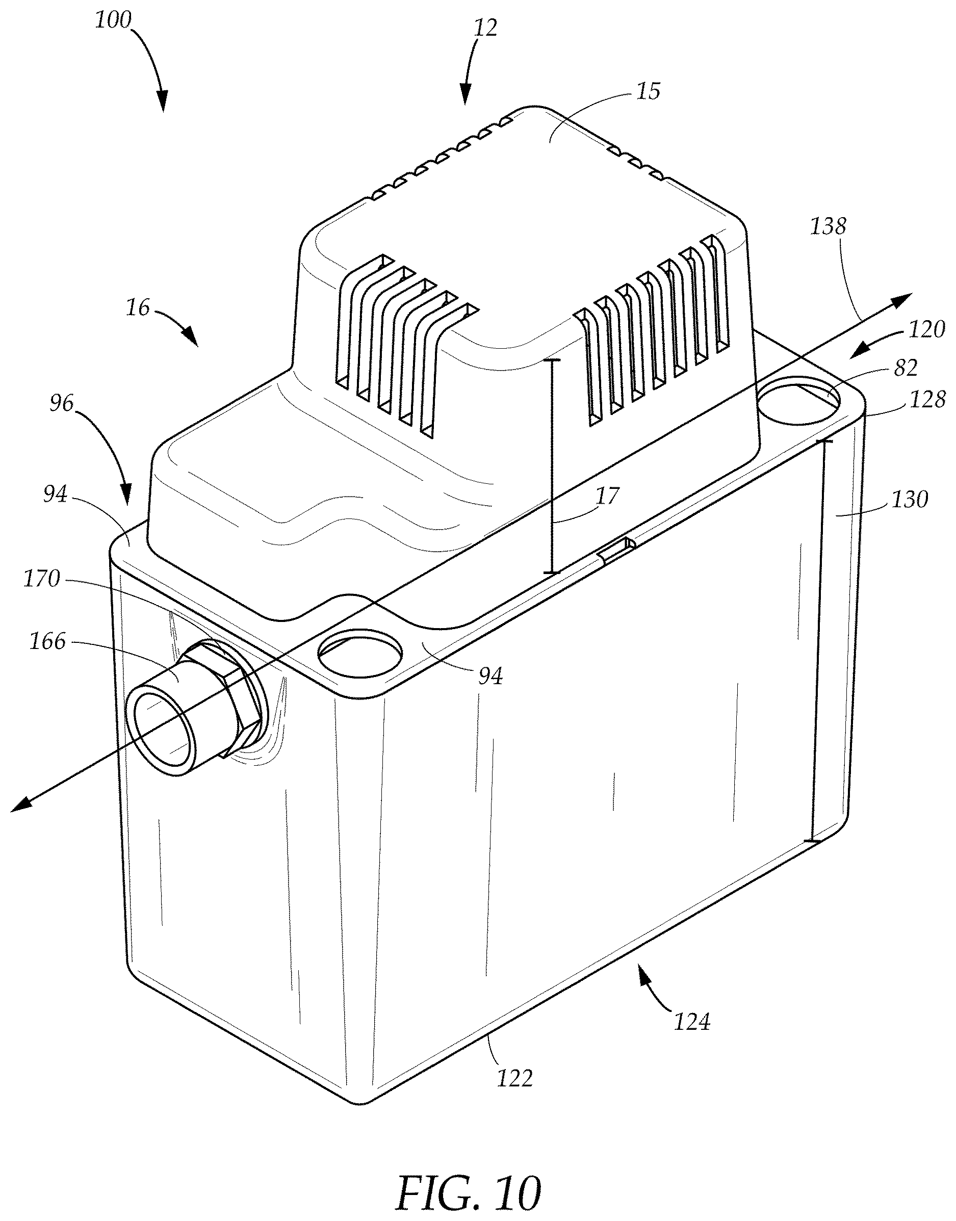 Patent US12618587 Figure 9 – Condensate management apparatus and system