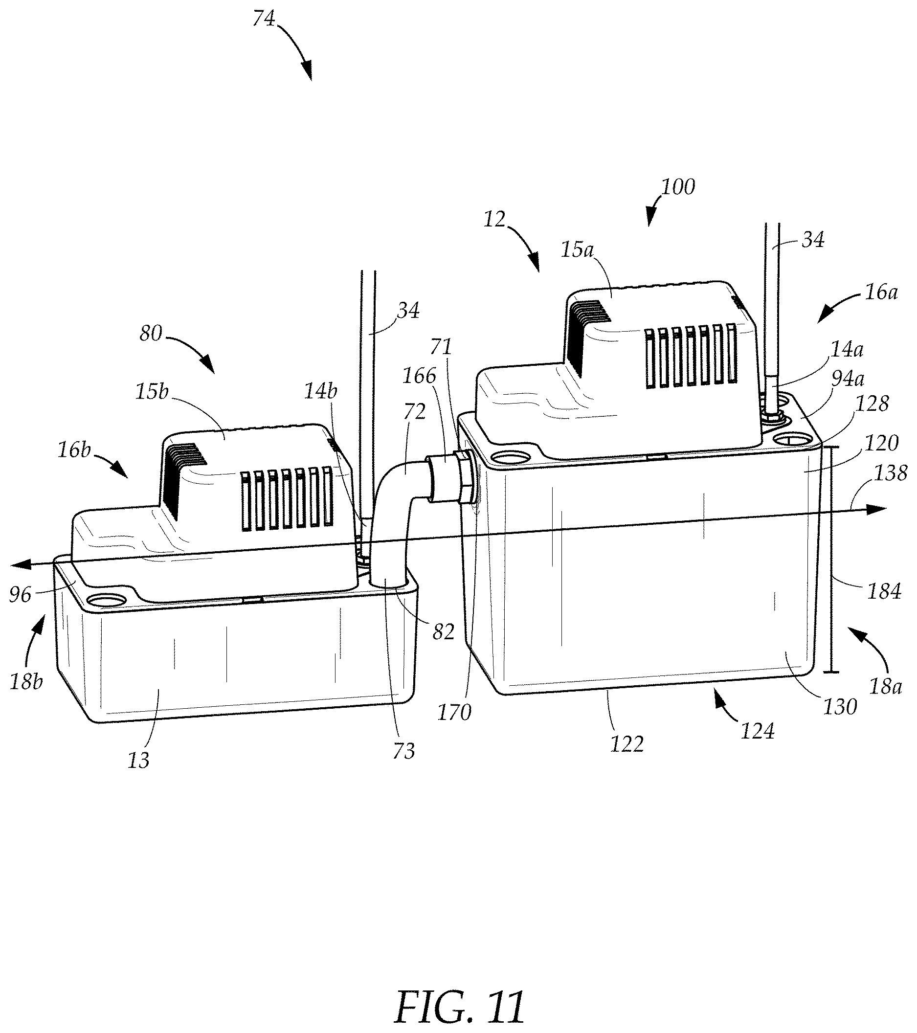 Patent US12618587 Figure 10 – Condensate management apparatus and system