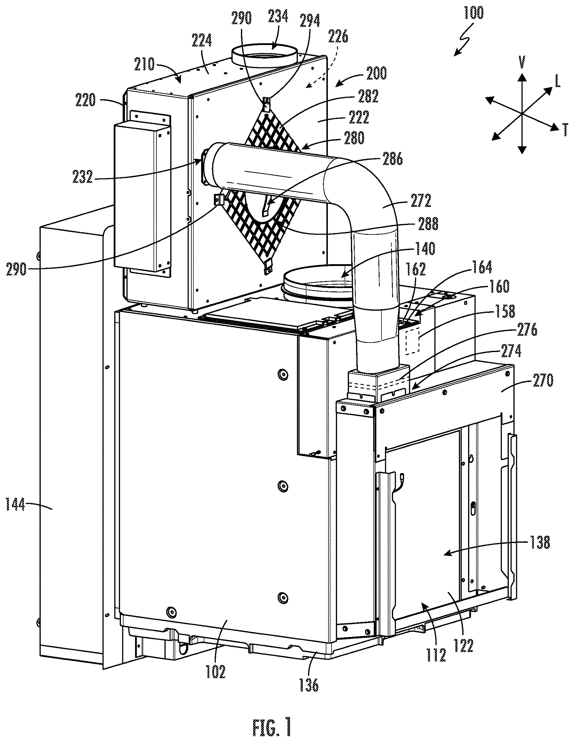 Patent US12618588 Figure 1 – Energy recovery ventilator of an air conditioning appliance