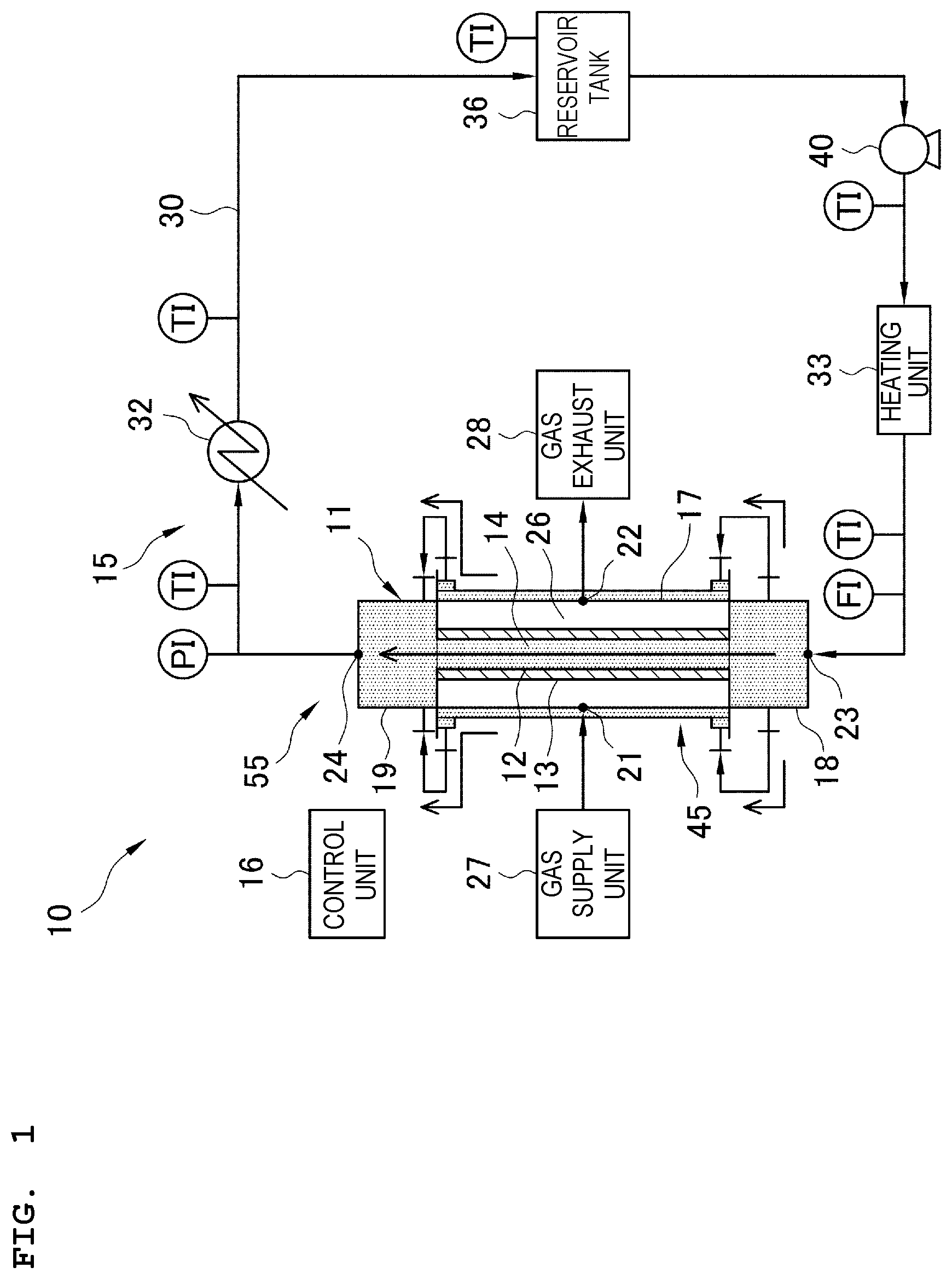 Patent US12618592 Figure 1 – Heat generation device, heat utilization system and film-like heat generation element