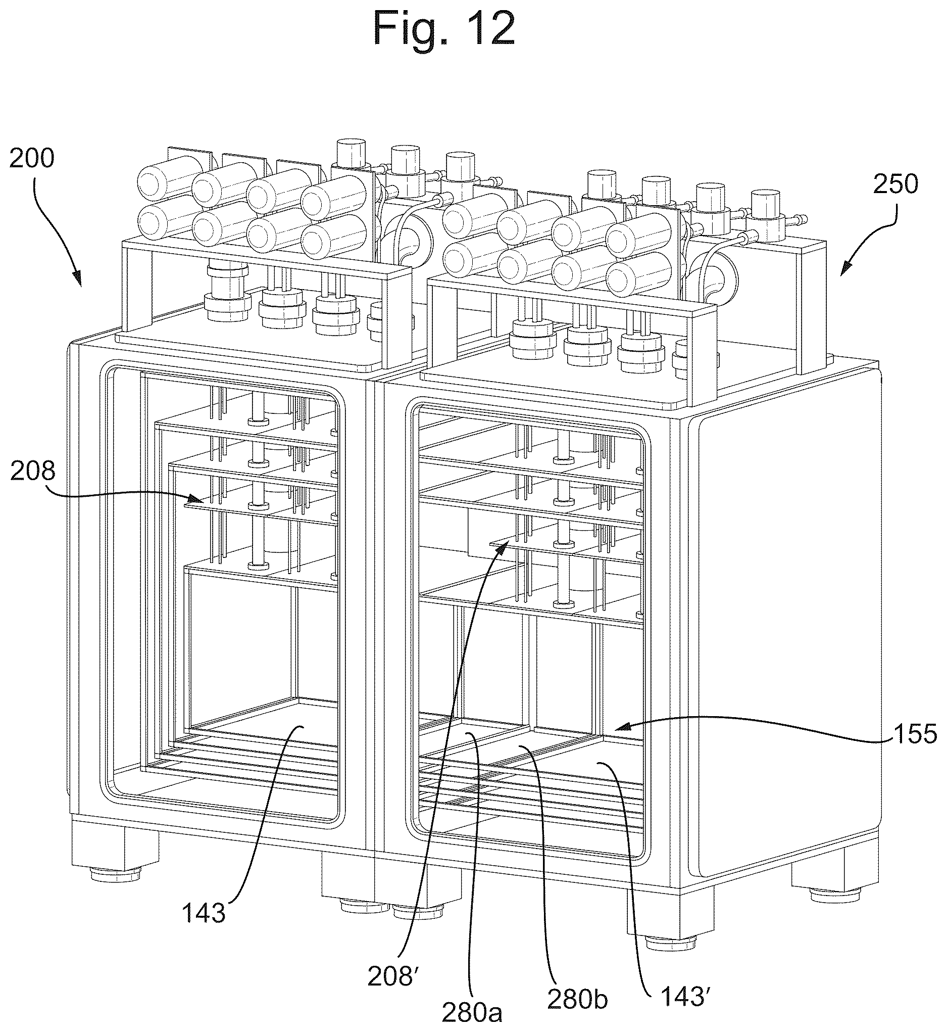 Patent US12618593 Figure 7 – Cryogenic cooling system
