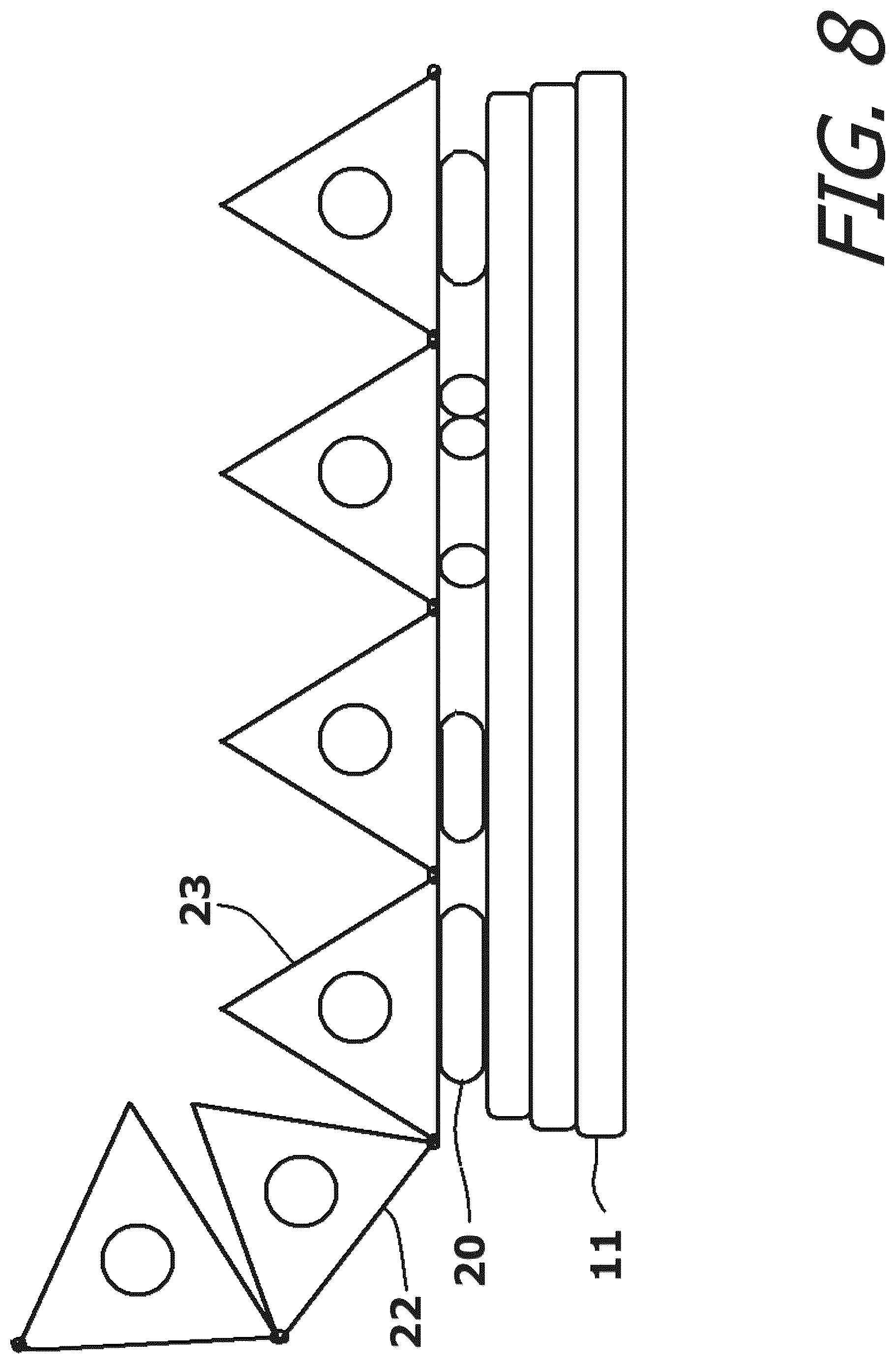 Patent US12618597 Figure 8 – System and method for rapidly printing ice into a three-dimensional structure