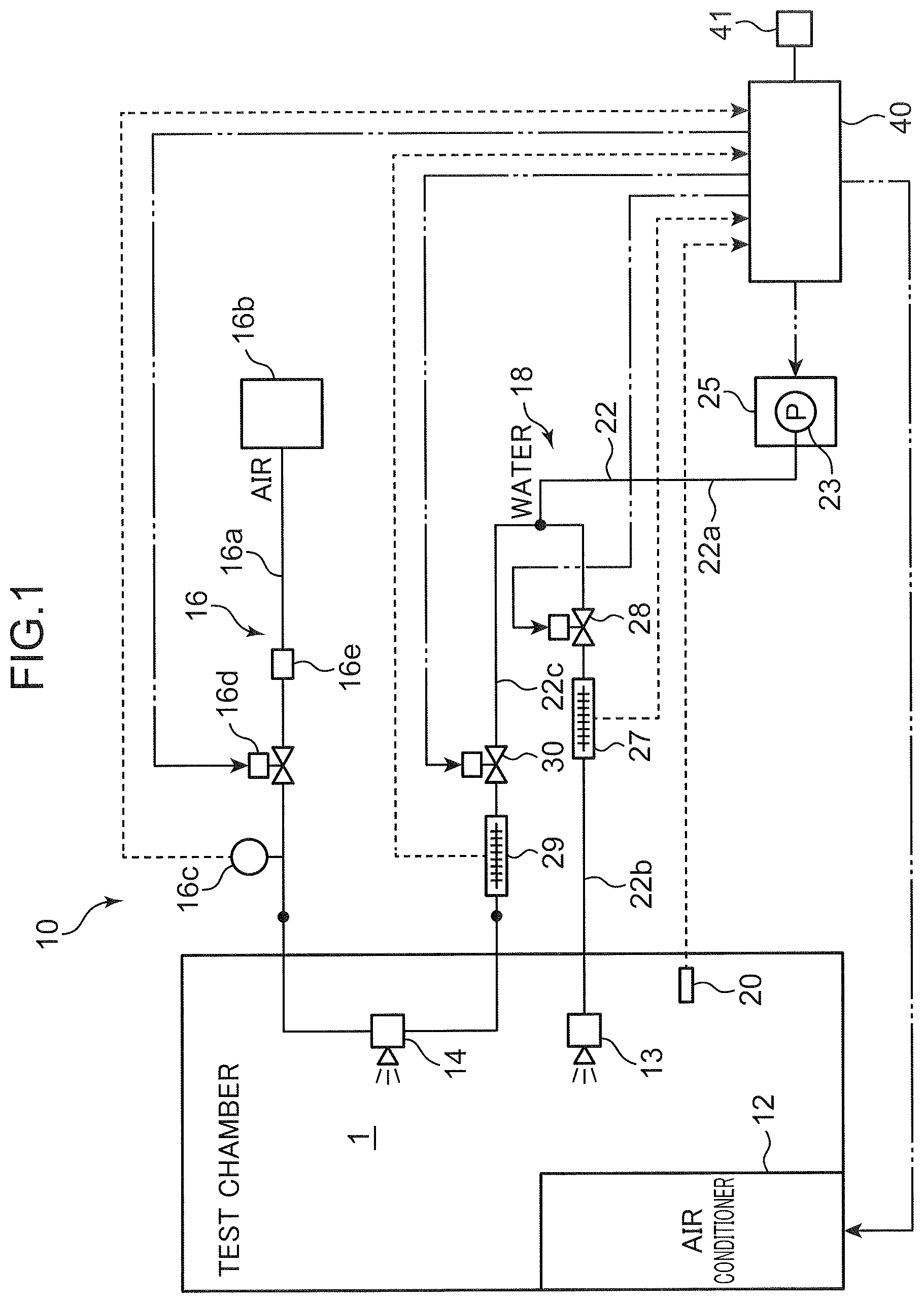 Patent US12618598 Figure 1 – Snow environment test apparatus and snow environment test method