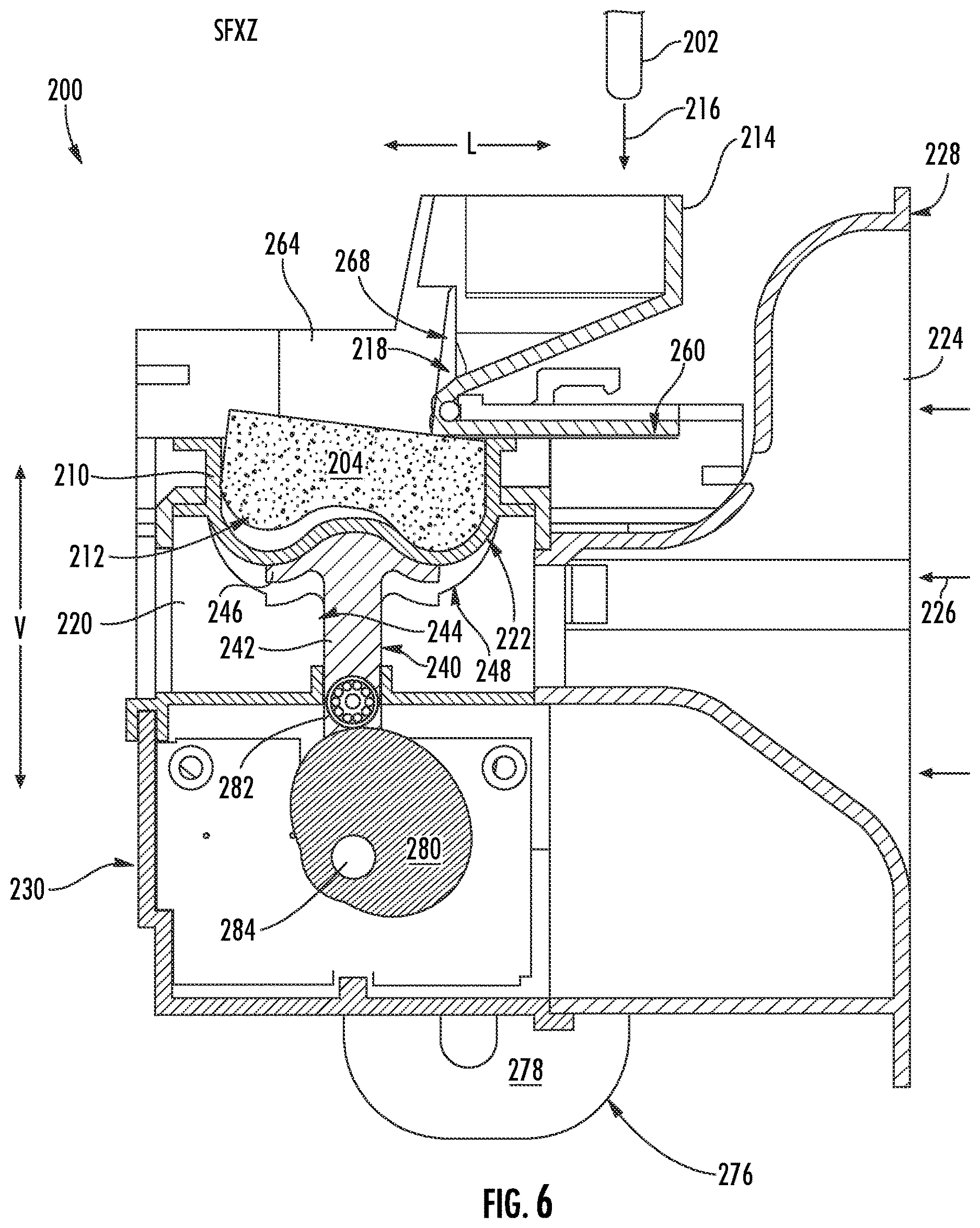 Patent US12618599 Figure 6 – Ice making assembly for a refrigerator appliance