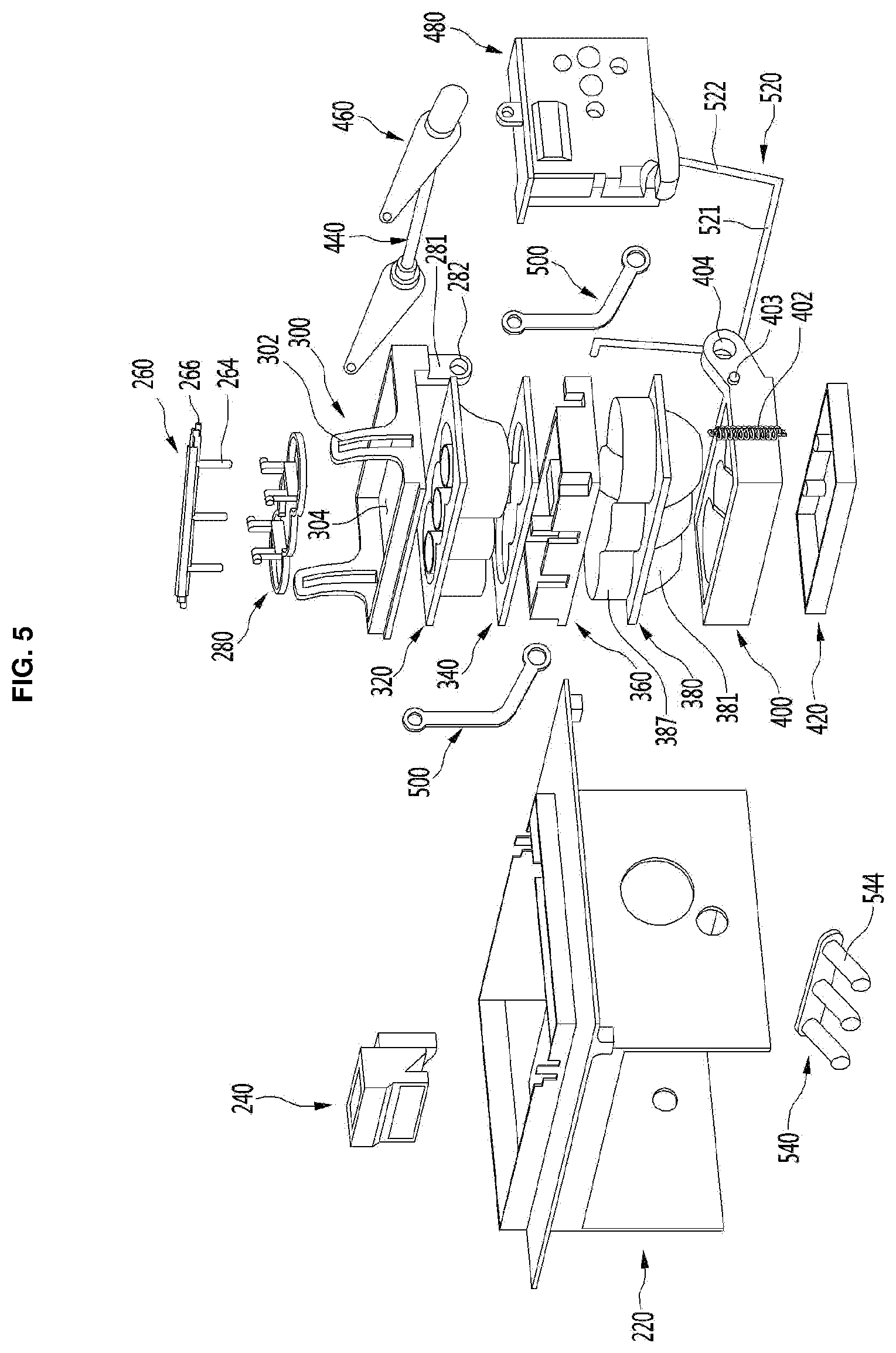 Patent US12618600 Figure 4 – Refrigerator