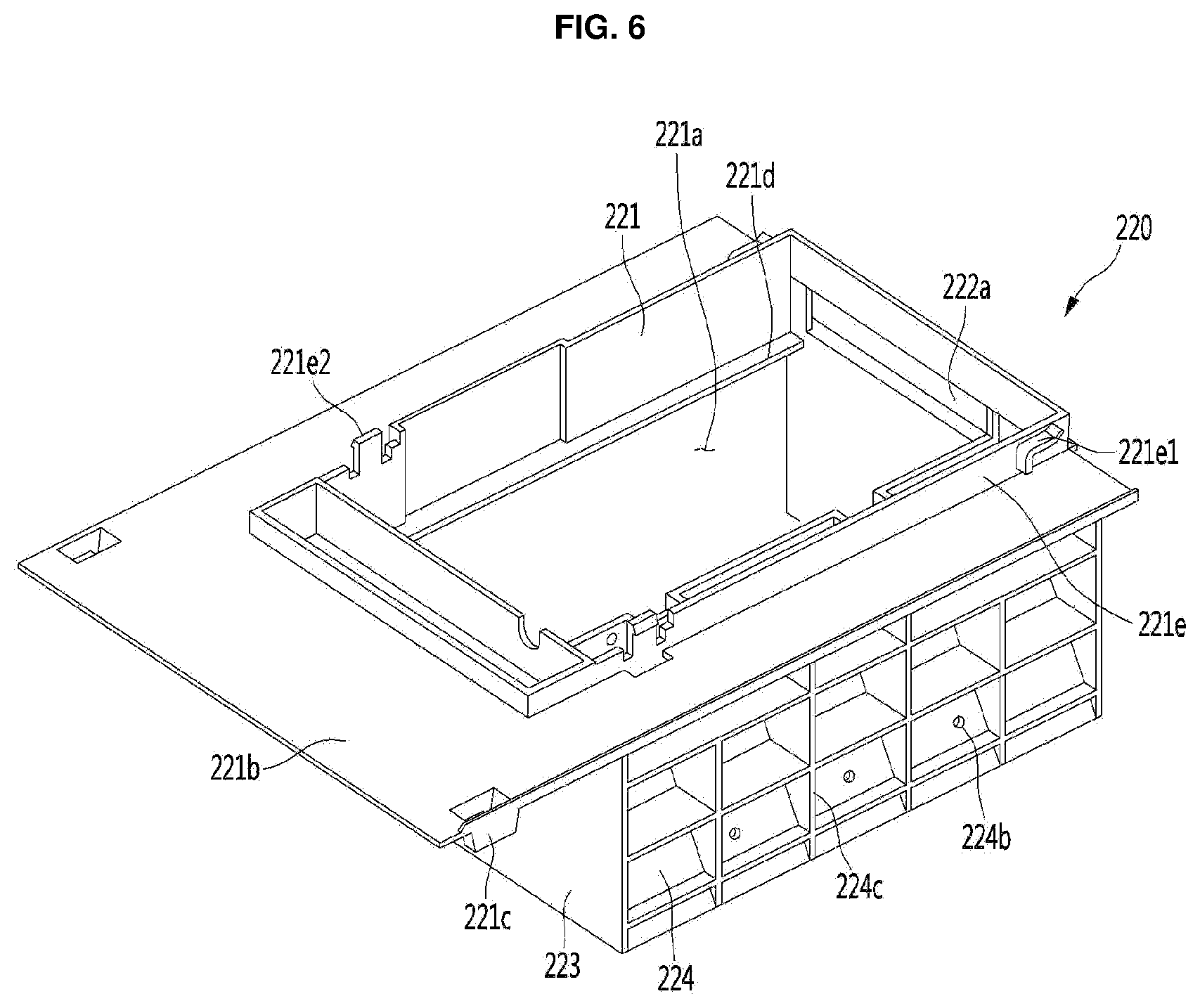 Patent US12618600 Figure 5 – Refrigerator