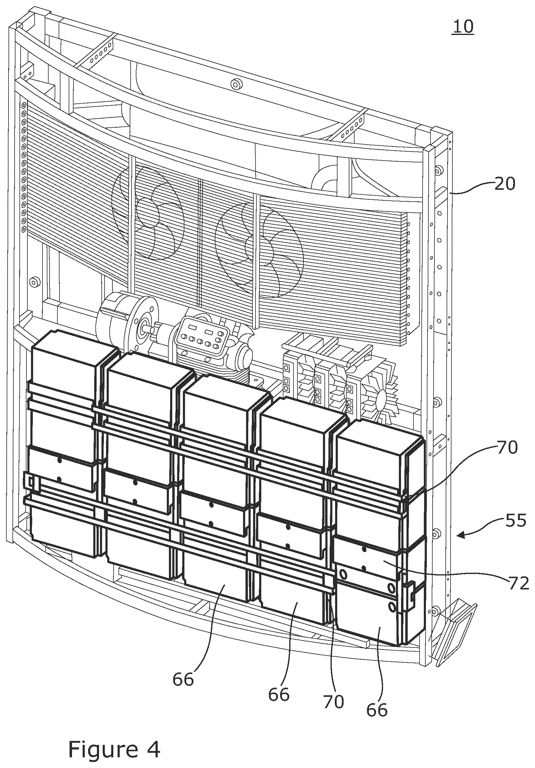 Patent US12618602 Figure 5 – Electrical transport refrigeration unit