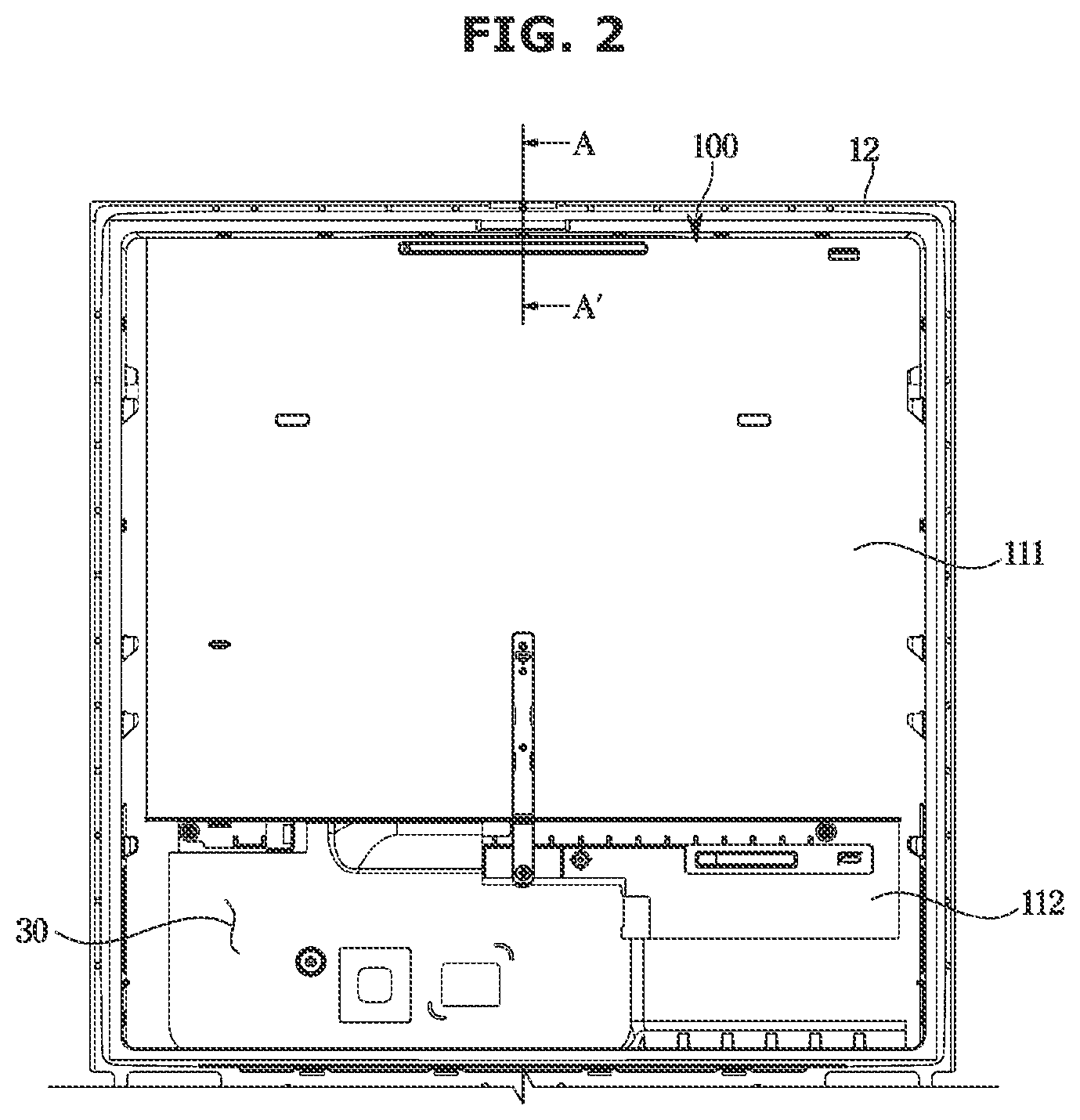 Patent US12618603 Figure 2 – Refrigerator