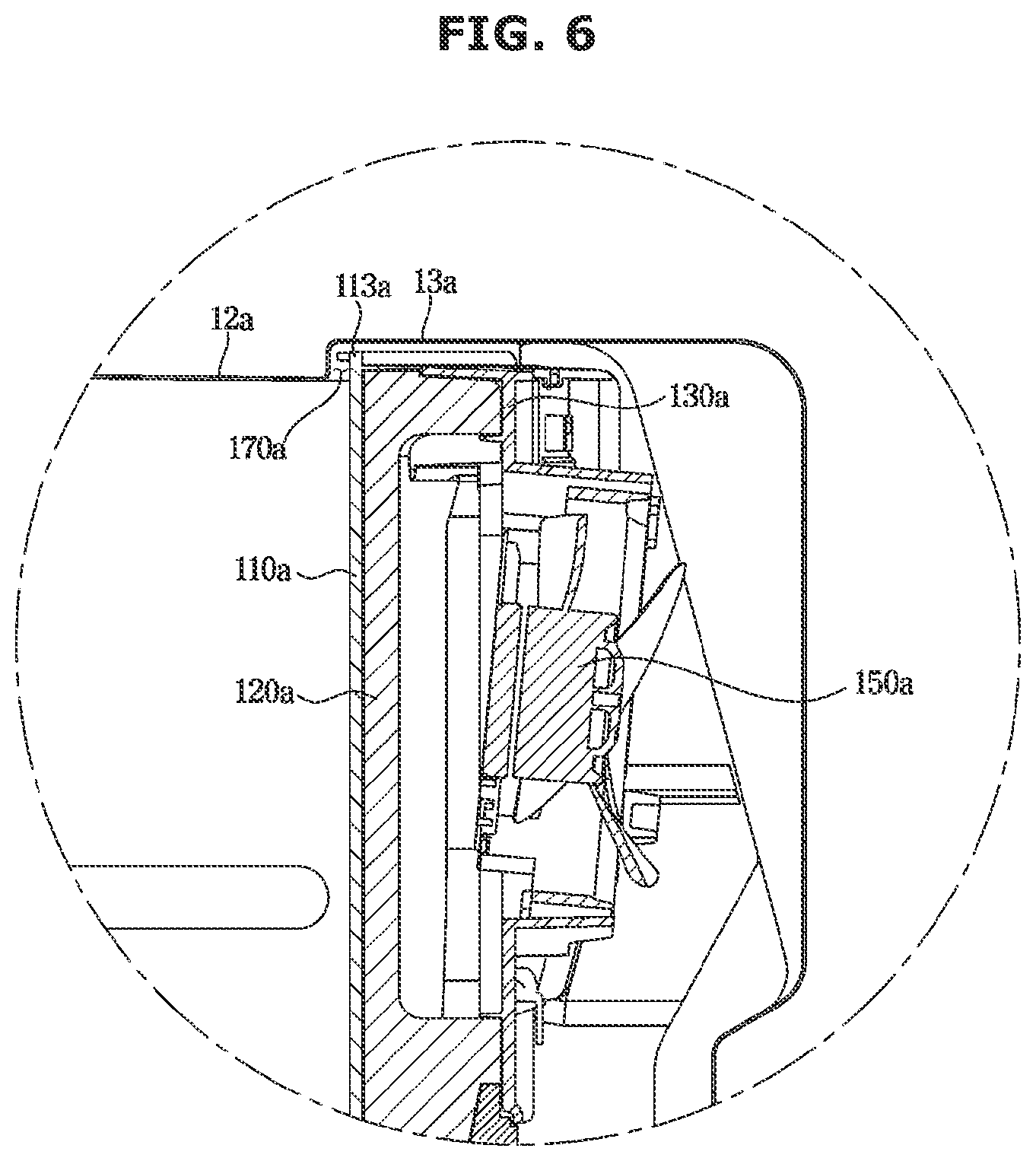 Patent US12618603 Figure 6 – Refrigerator