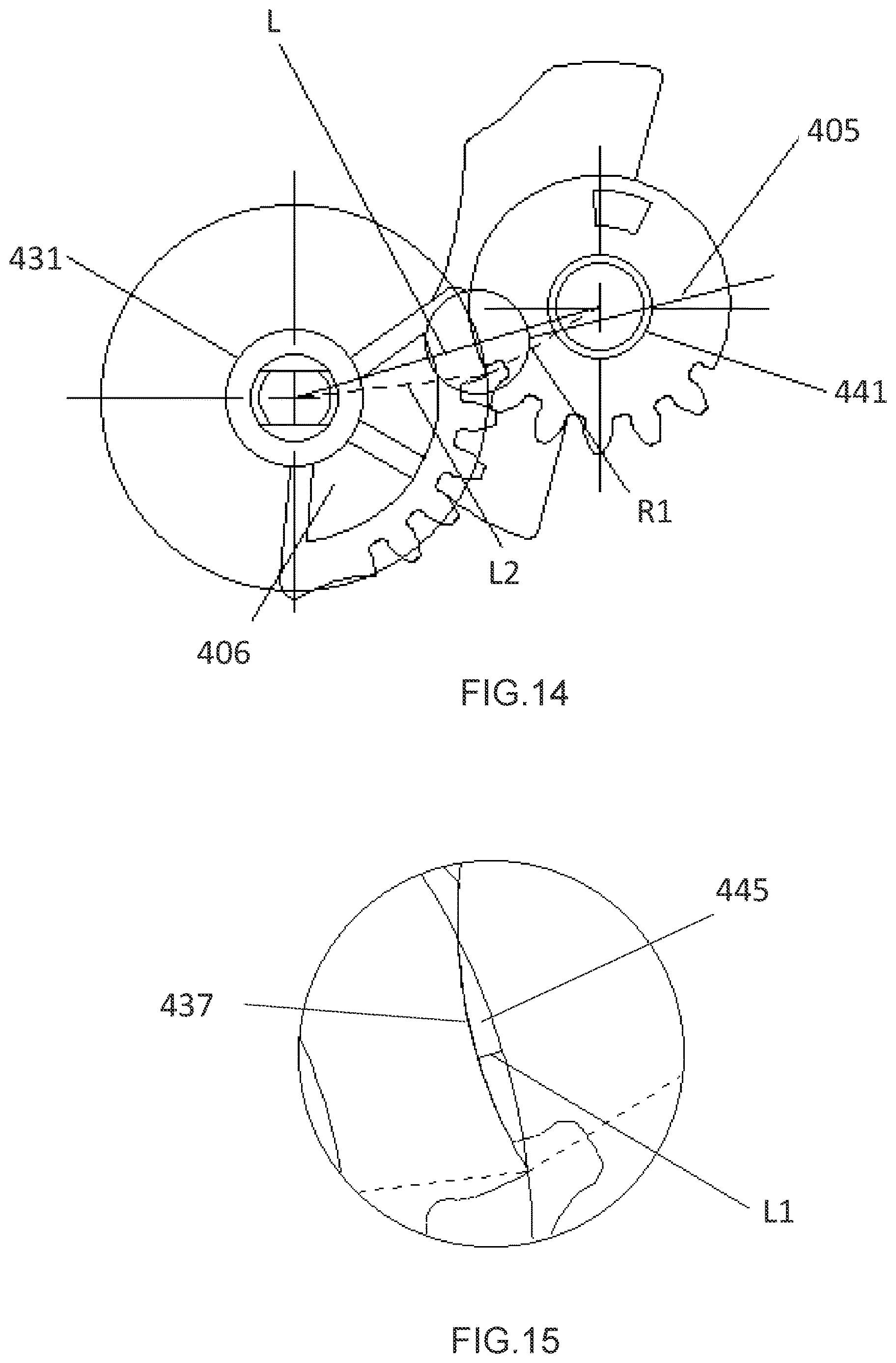 Patent US12618604 Figure 8 – Ventilation door device for refrigerator