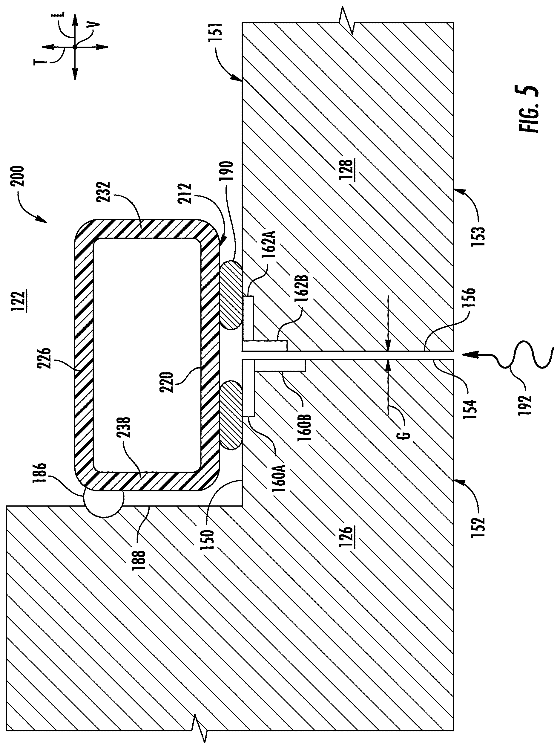 Patent US12618606 Figure 5 – Heated door for a refrigerator appliance