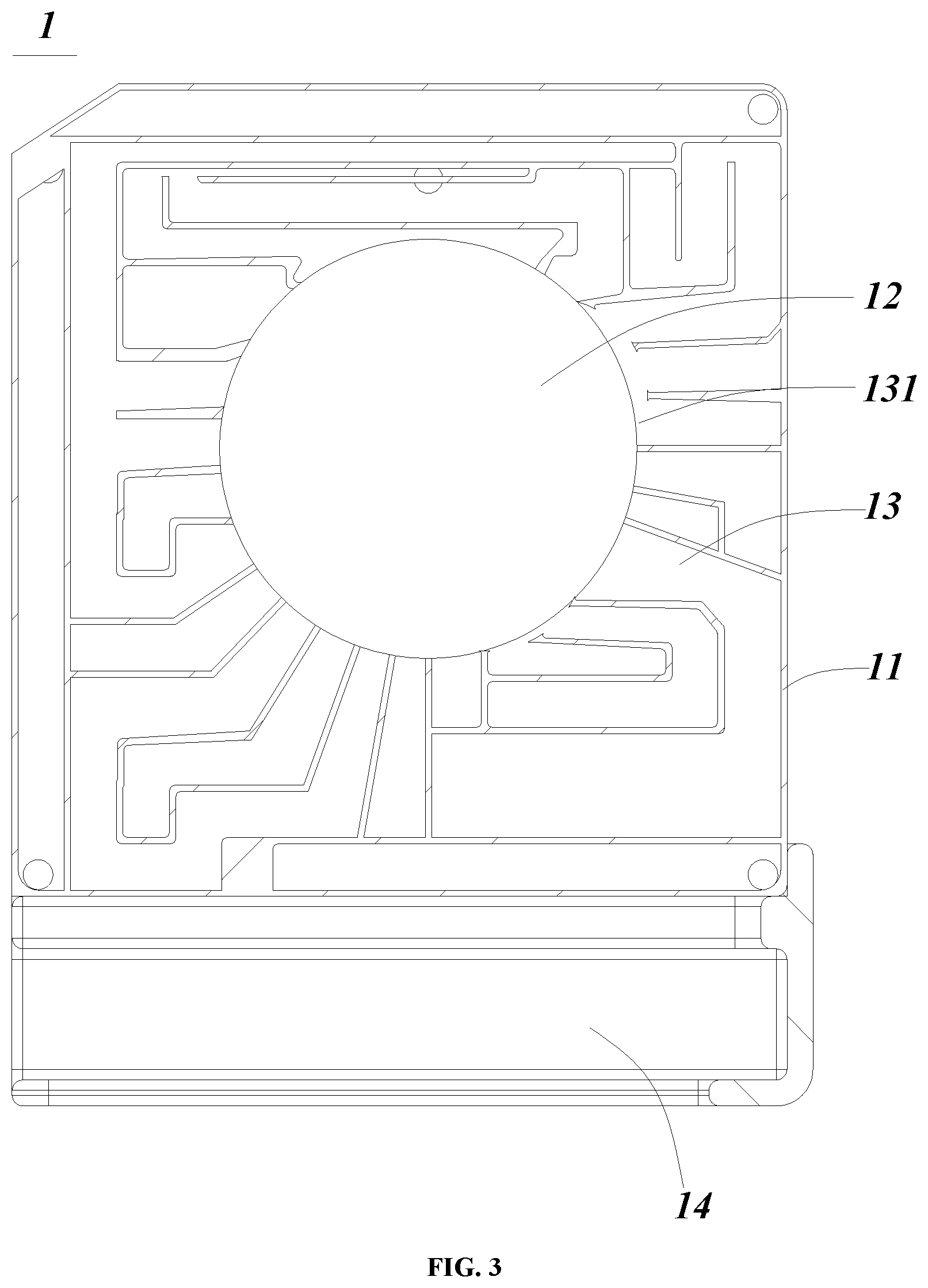 Patent US12618608 Figure 3 – Compressor bin and refrigeration apparatus having the same