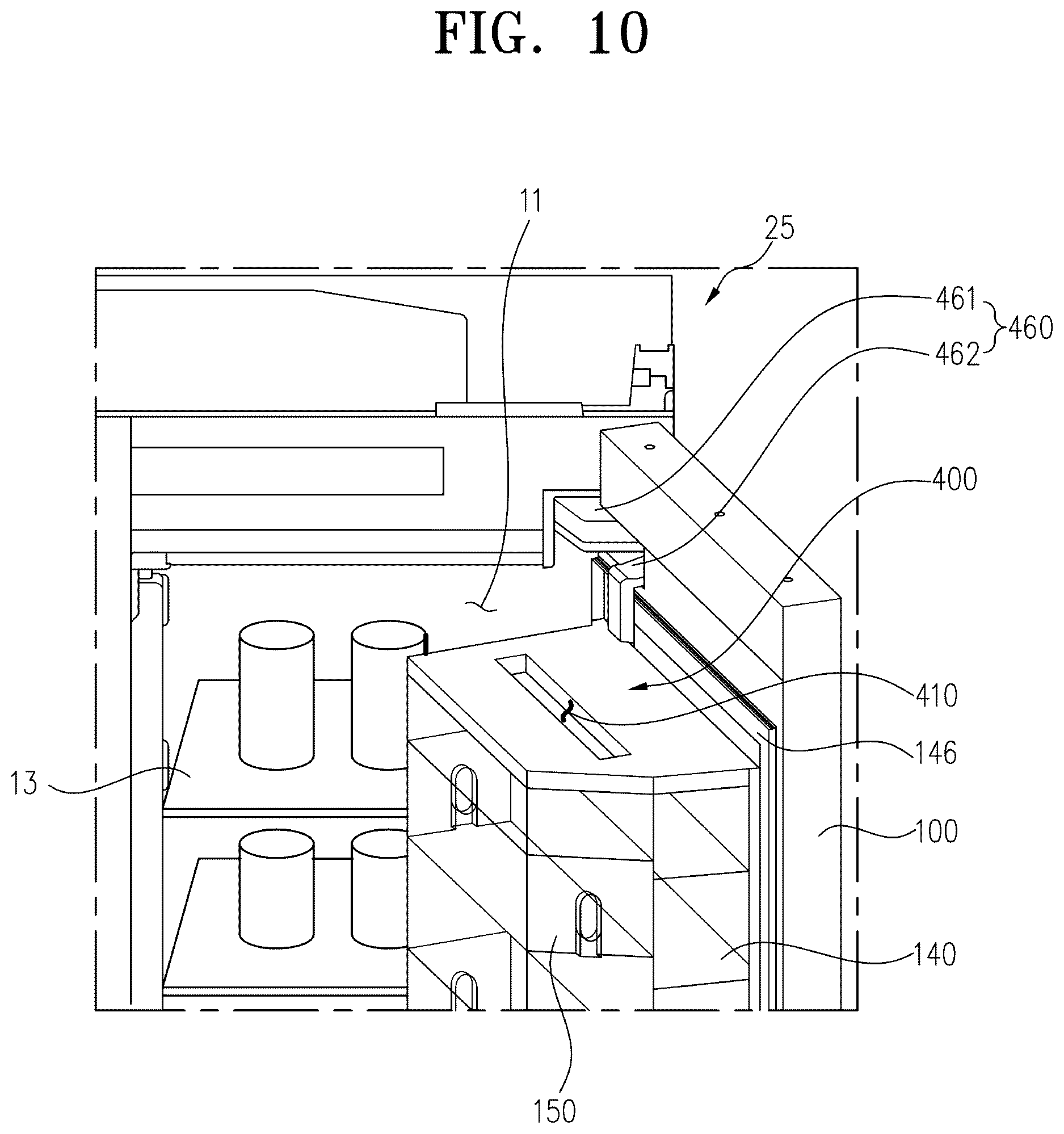 Patent US12618609 Figure 9 – Refrigerator