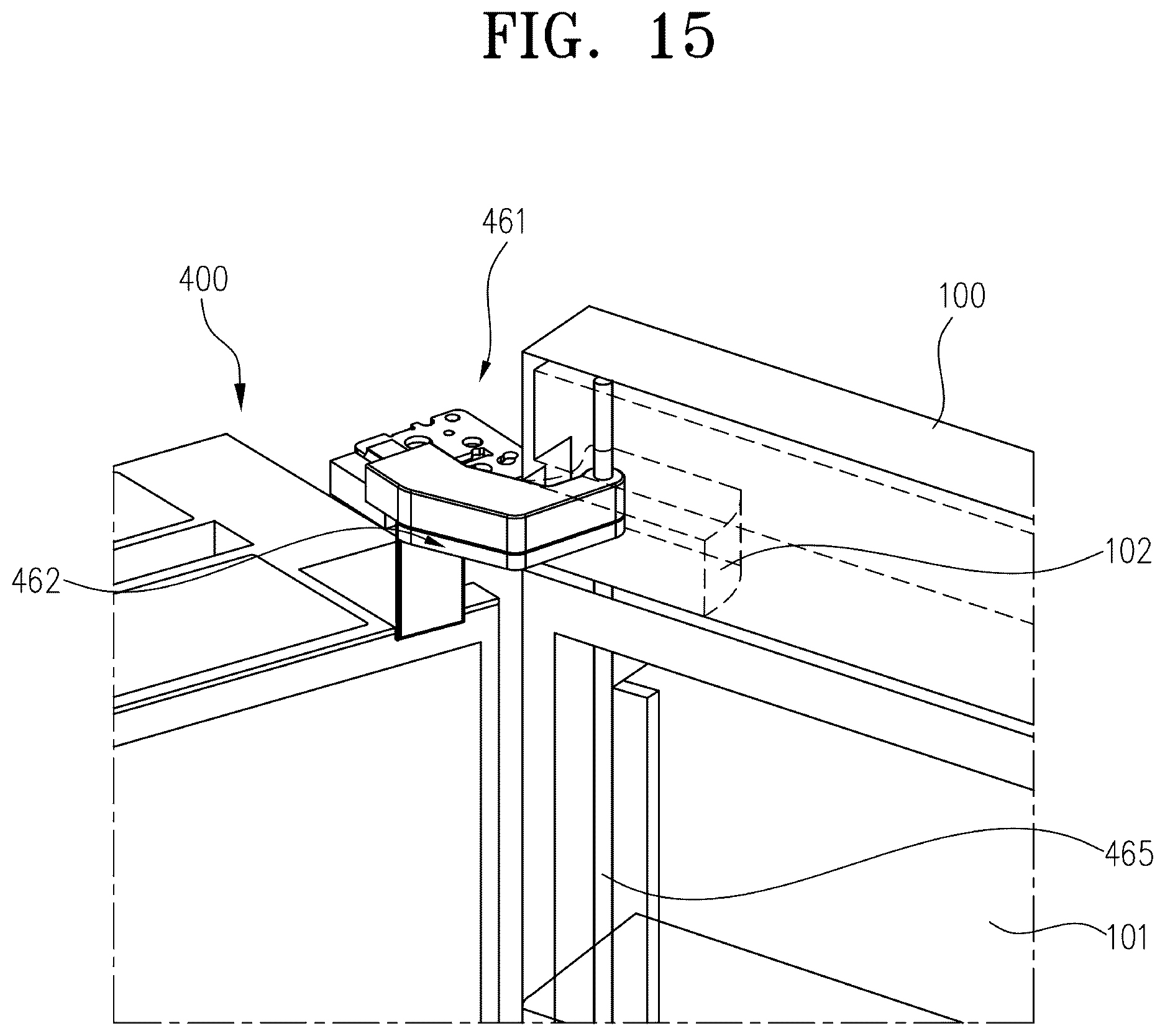Patent US12618609 Figure 14 – Refrigerator