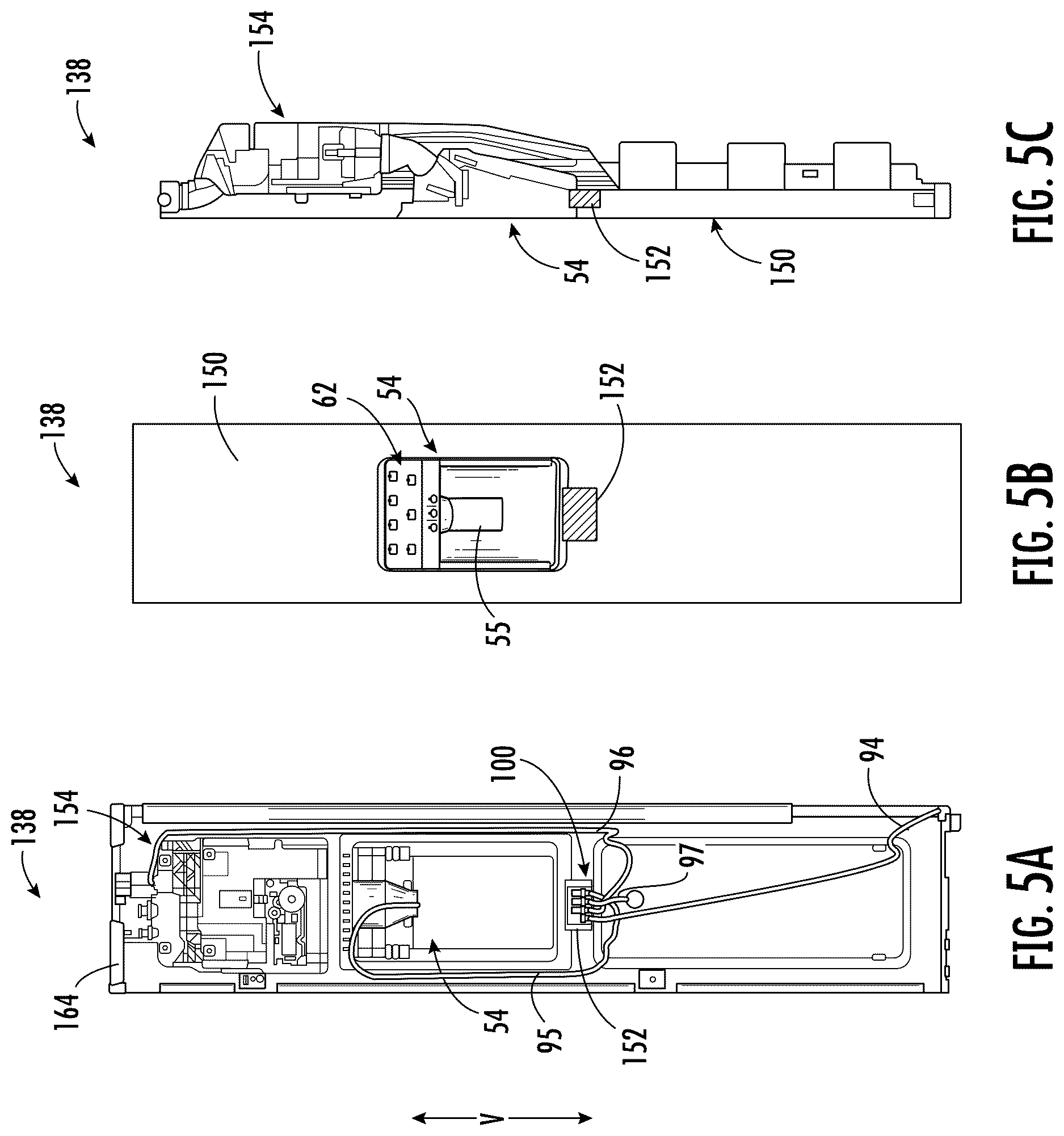 Patent US12618612 Figure 5 – Refrigerator appliance and valve assembly