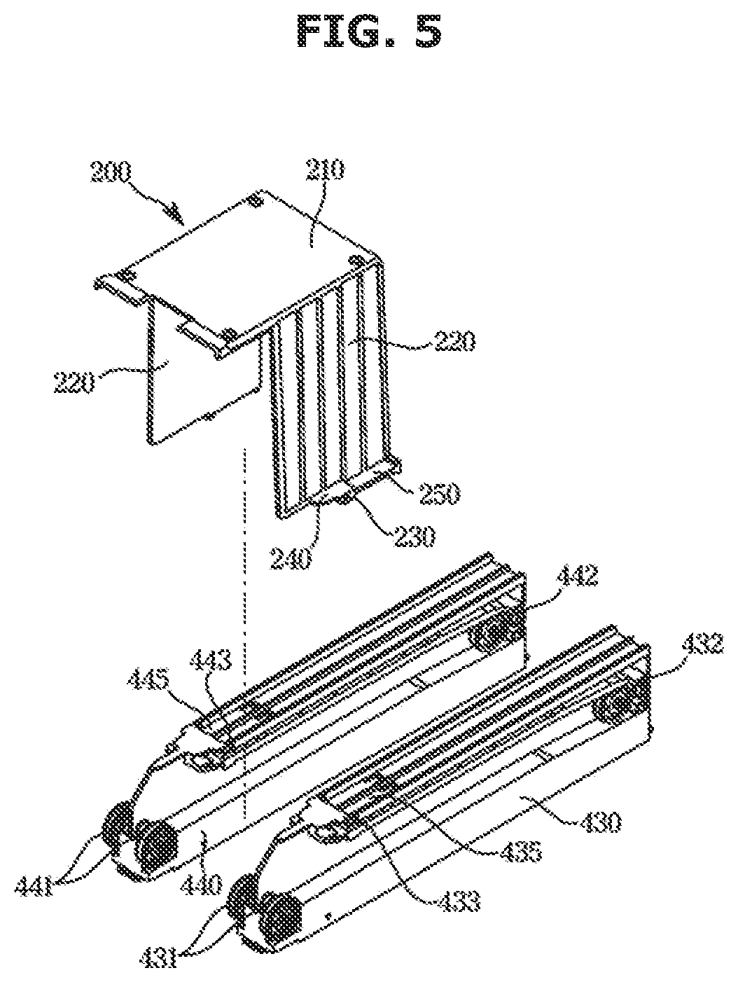 Patent US12618614 Figure 5 – Refrigerator