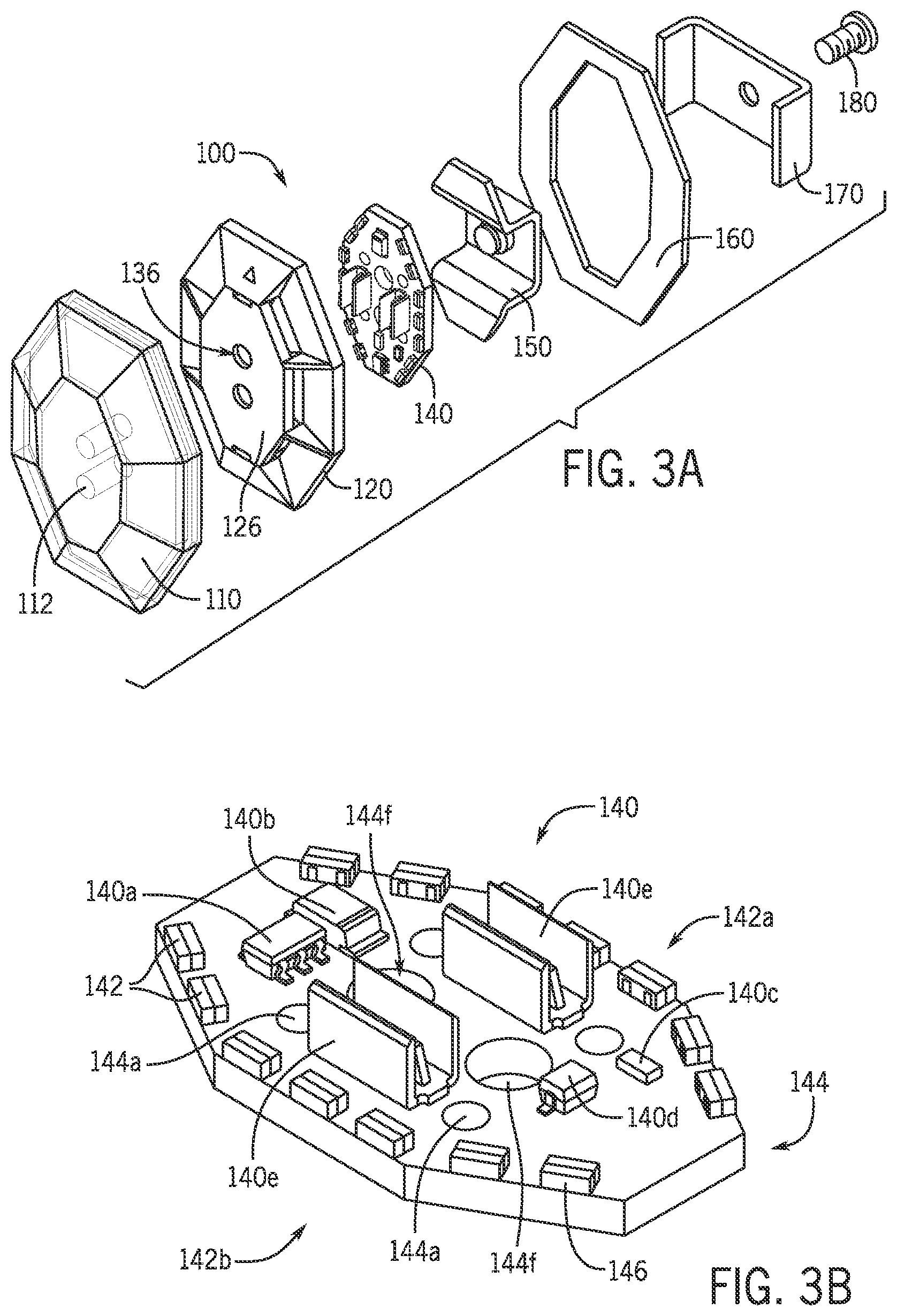 Patent US12618615 Figure 2 – LED lighting array system for illuminating a display case