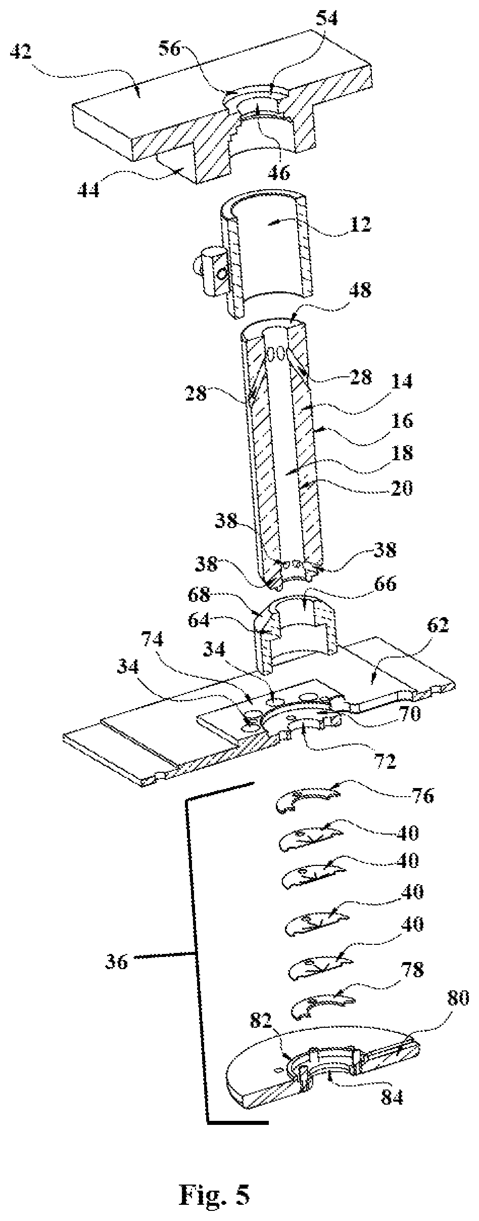 Patent US12618616 Figure 5 – Heater system for catheter manufacturing