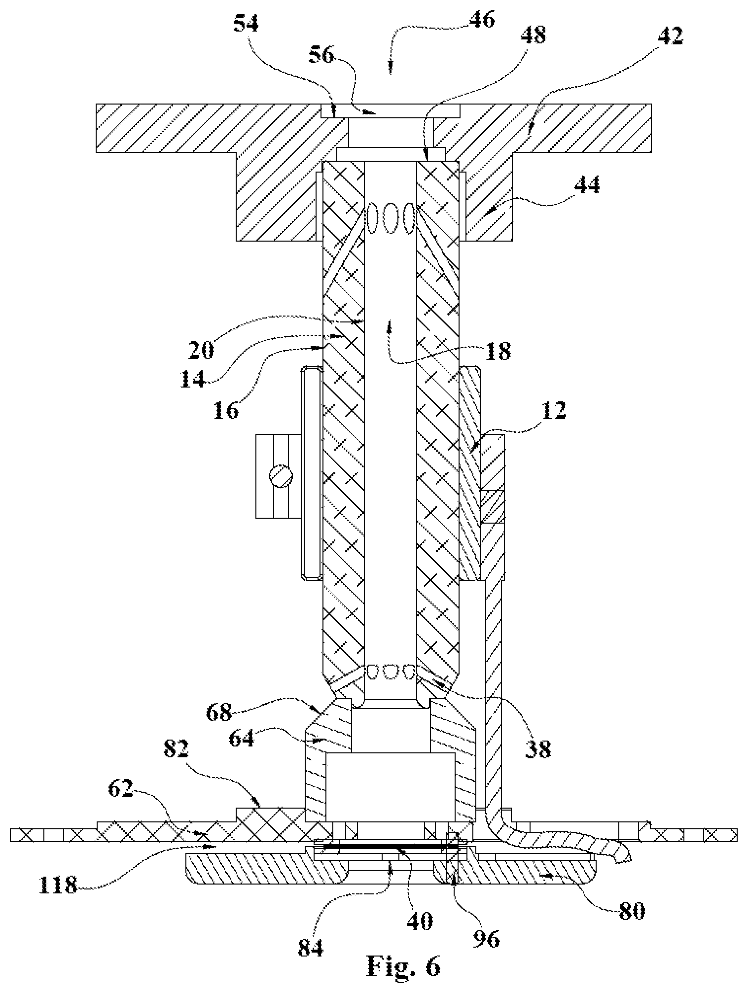 Patent US12618616 Figure 6 – Heater system for catheter manufacturing