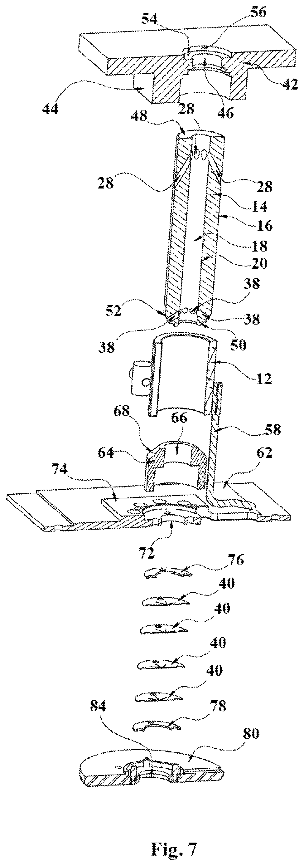Patent US12618616 Figure 7 – Heater system for catheter manufacturing