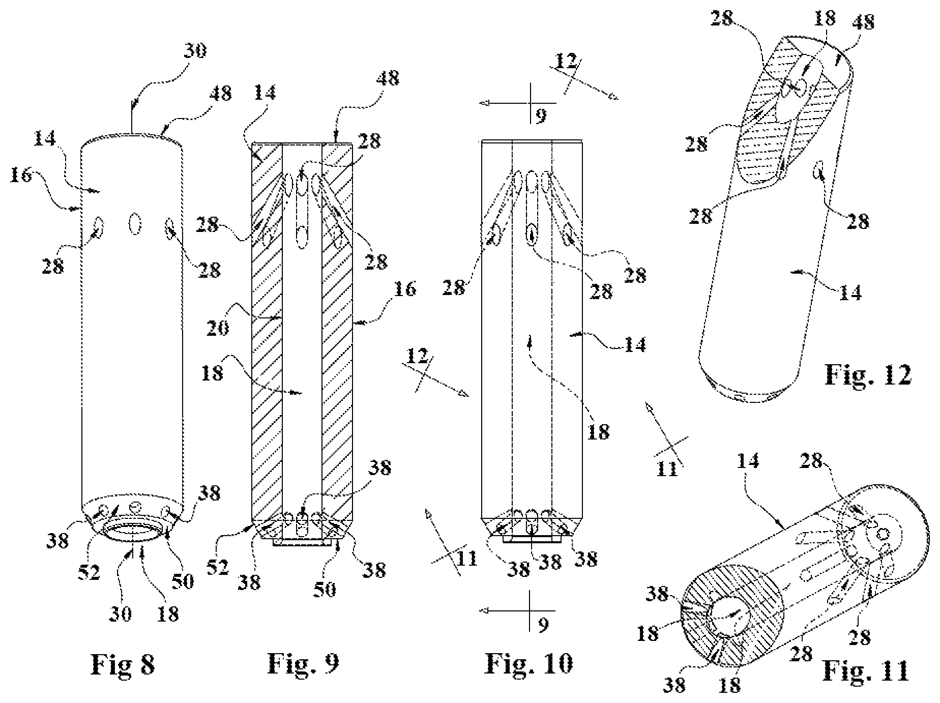 Patent US12618616 Figure 8 – Heater system for catheter manufacturing