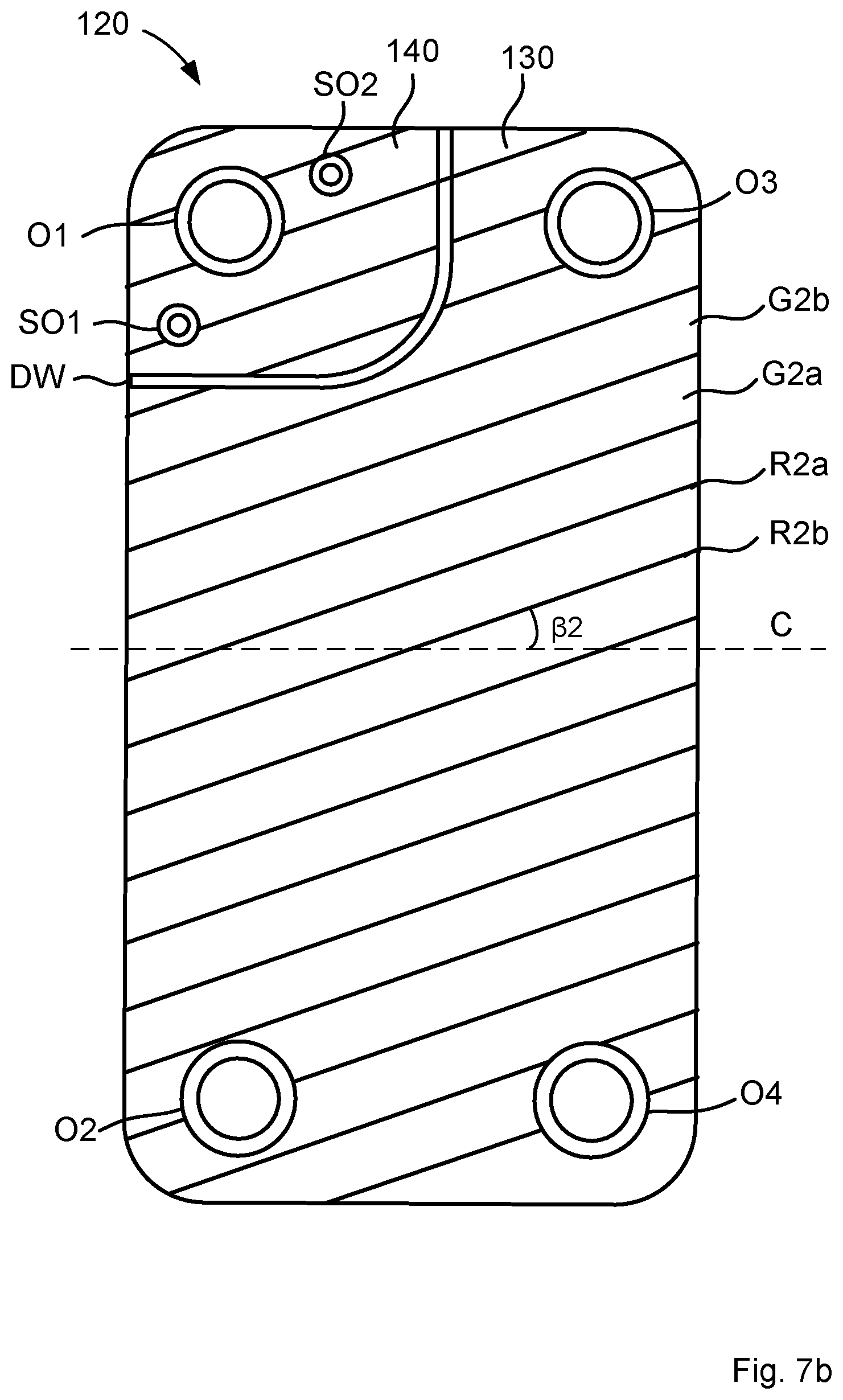 Patent US12618617 Figure 7 – Heat exchanger and refrigeration system and method