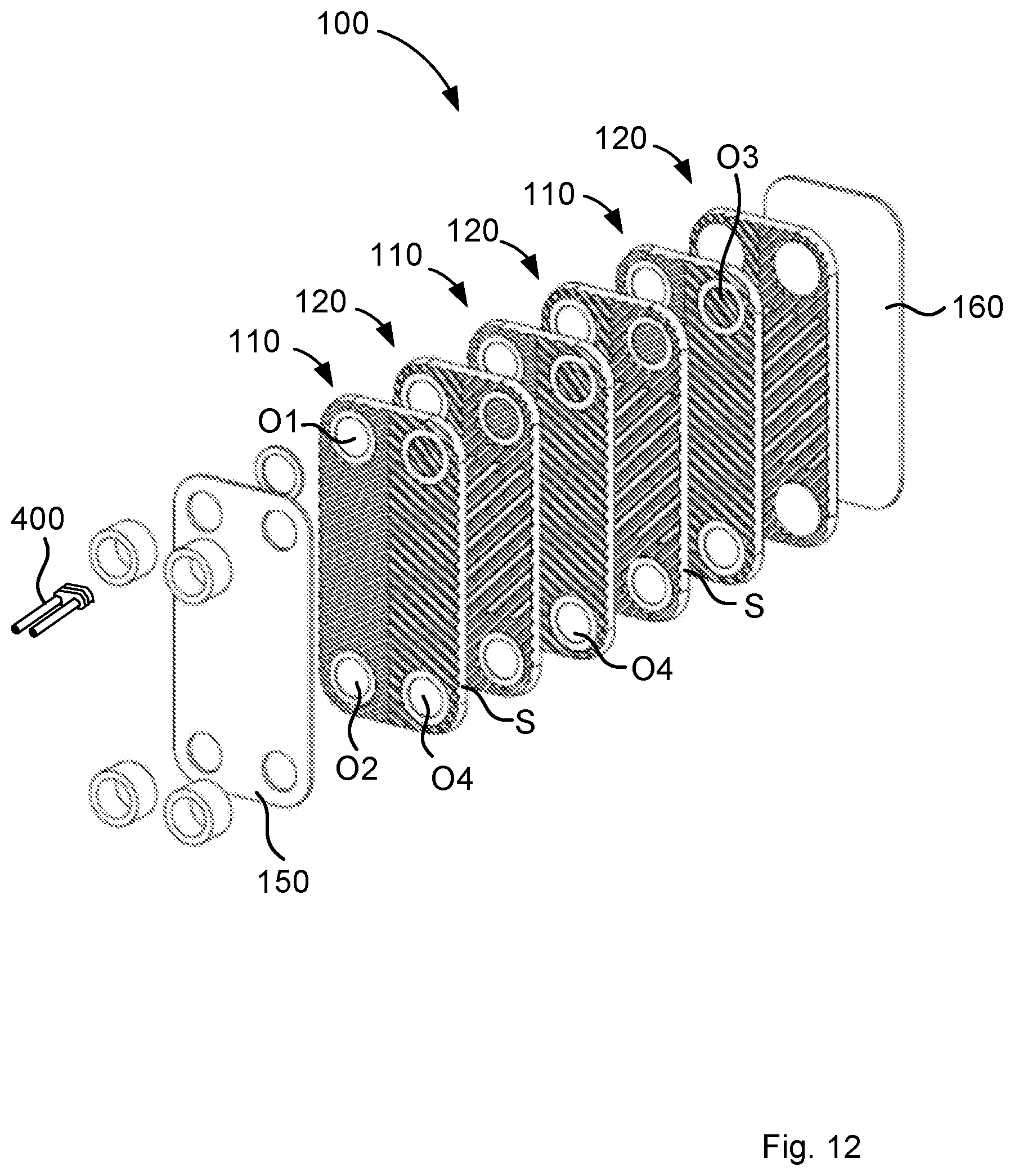 Patent US12618617 Figure 11 – Heat exchanger and refrigeration system and method