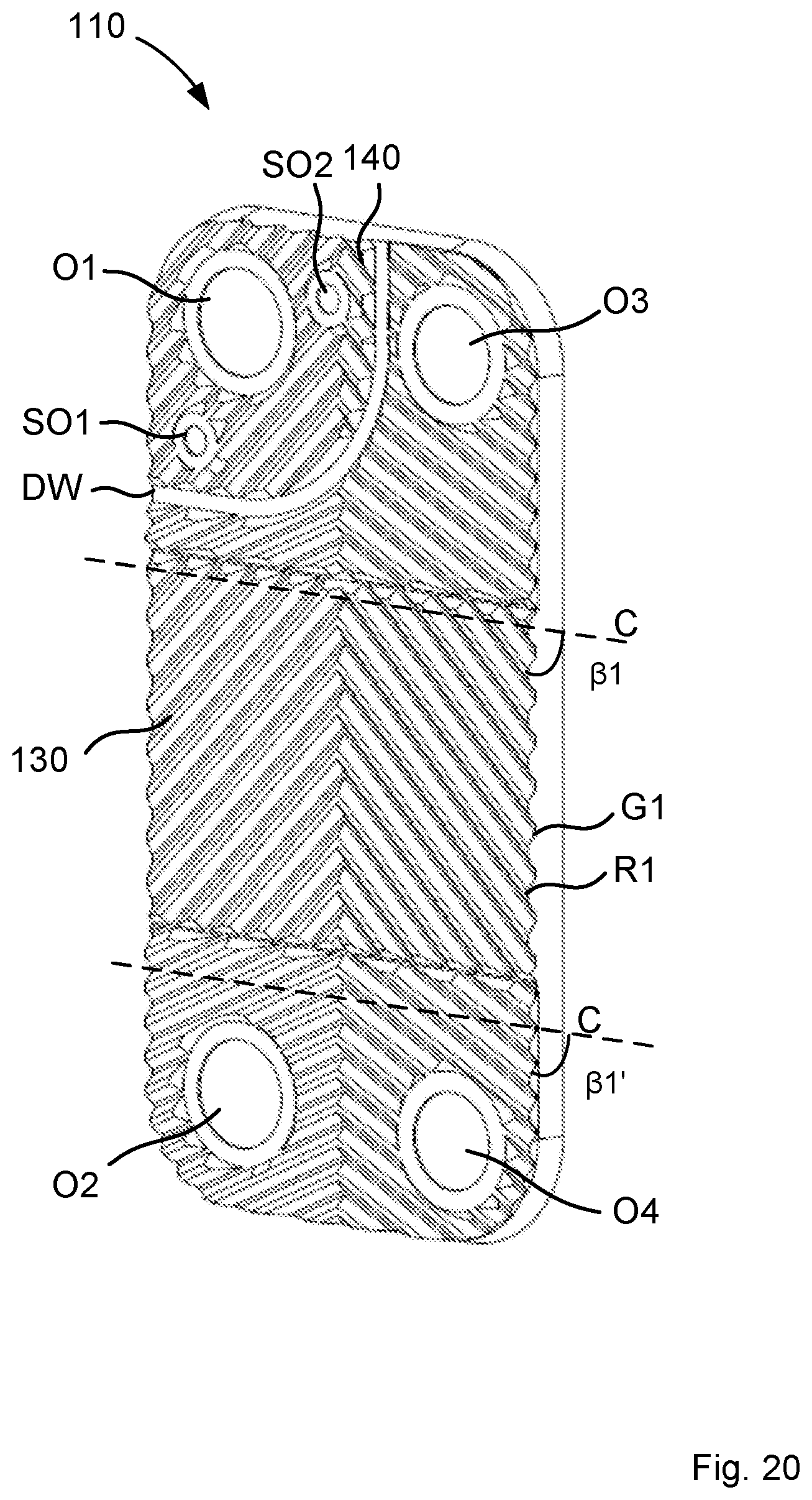 Patent US12618617 Figure 16 – Heat exchanger and refrigeration system and method