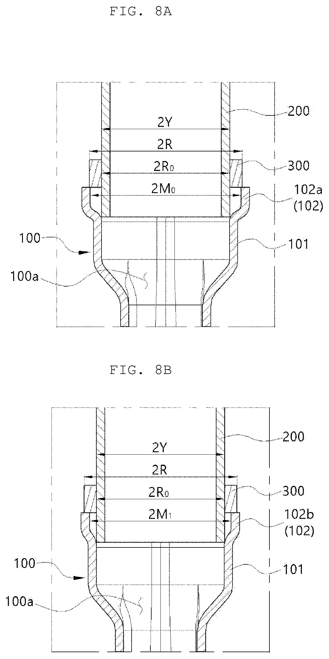 Patent US12618621 Figure 8 – Pipe connection assembly of heat exchanger