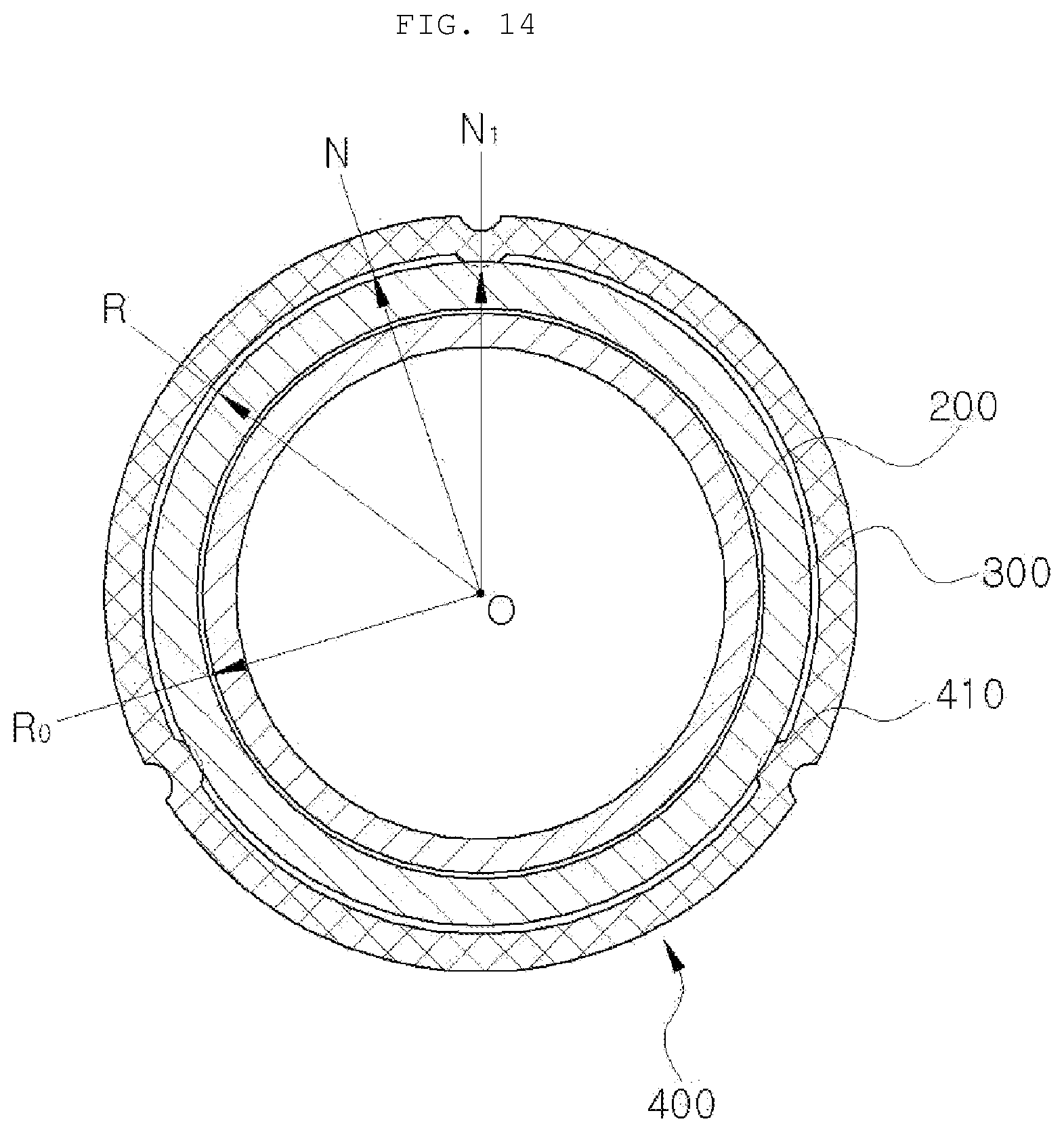 Patent US12618621 Figure 14 – Pipe connection assembly of heat exchanger