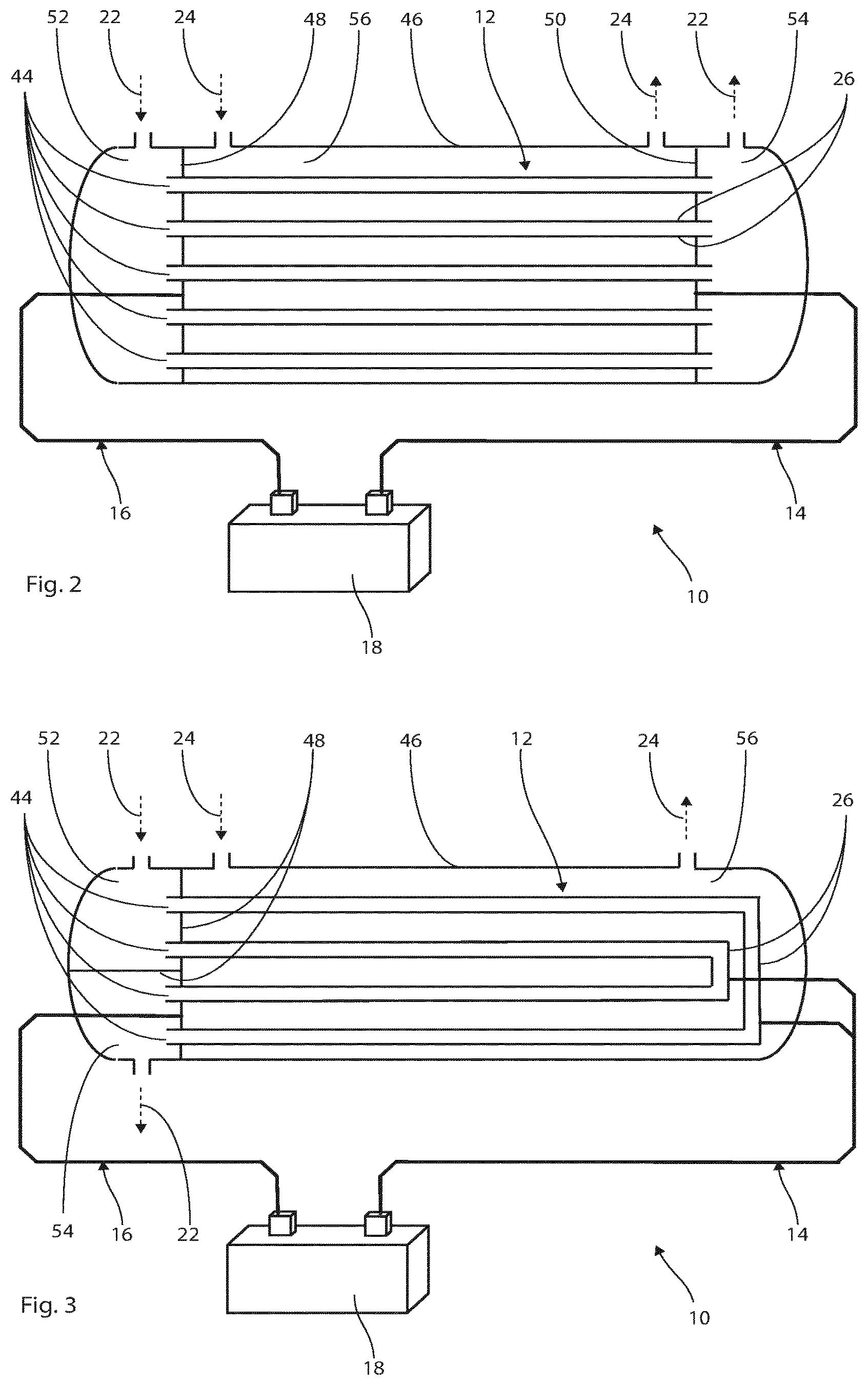 Patent US12618622 Figure 2 – Prevention of microbiological growth in heat exchangers