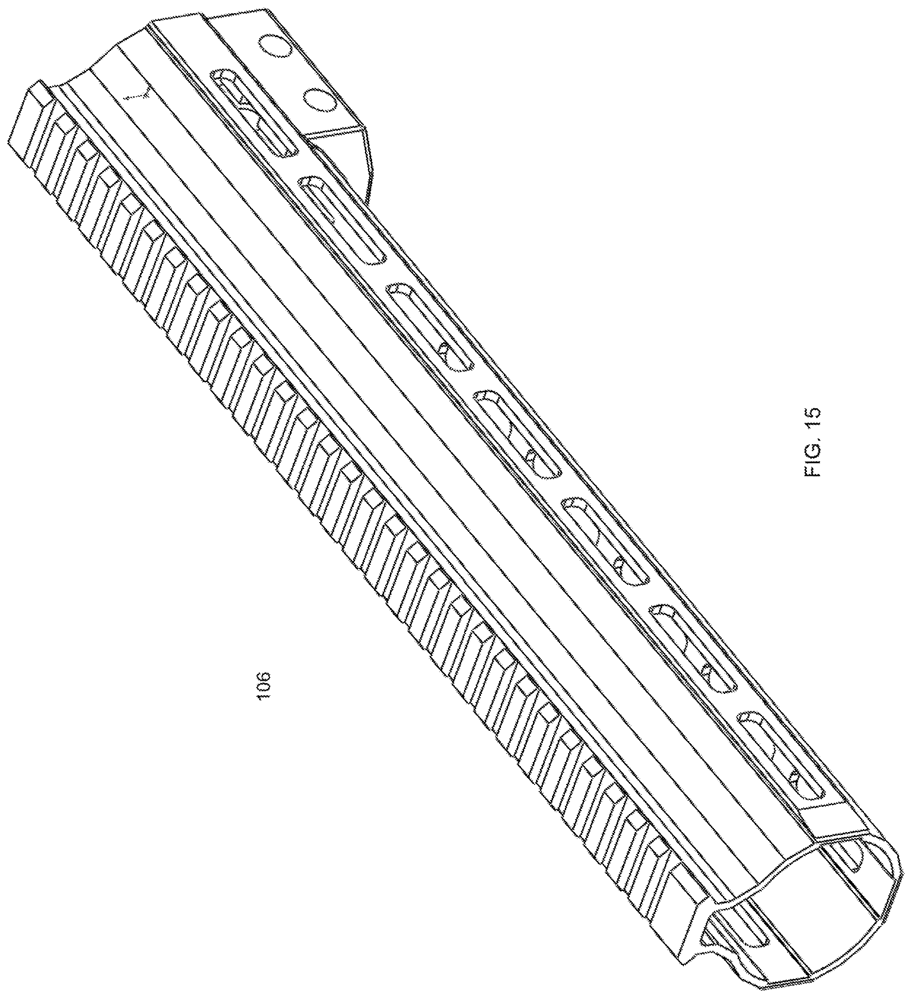 Patent US12618624 Figure 15 – Modular bolt action rifle