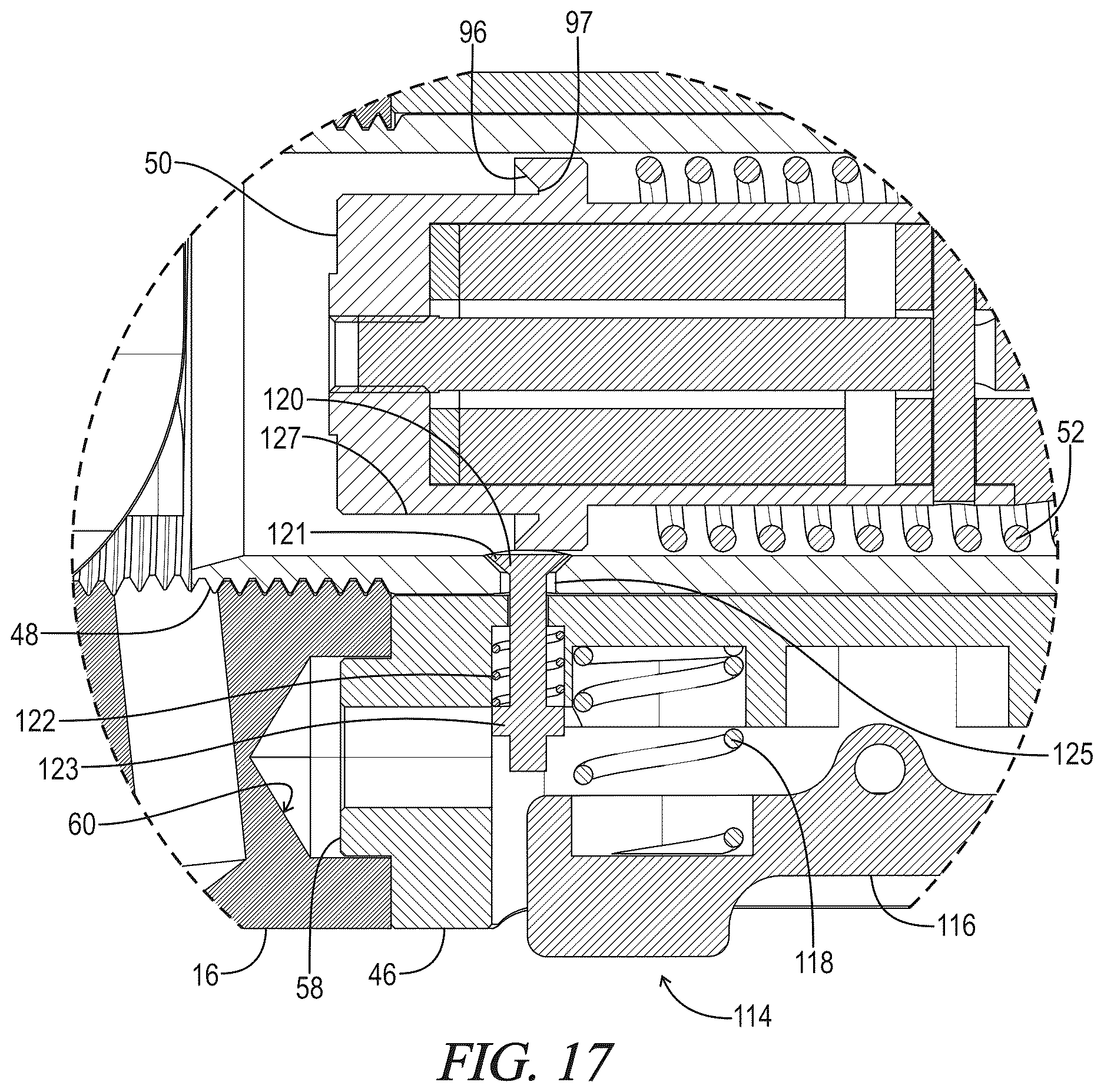 Patent US12618625 Figure 13 – Compact stock for AR-style firearms