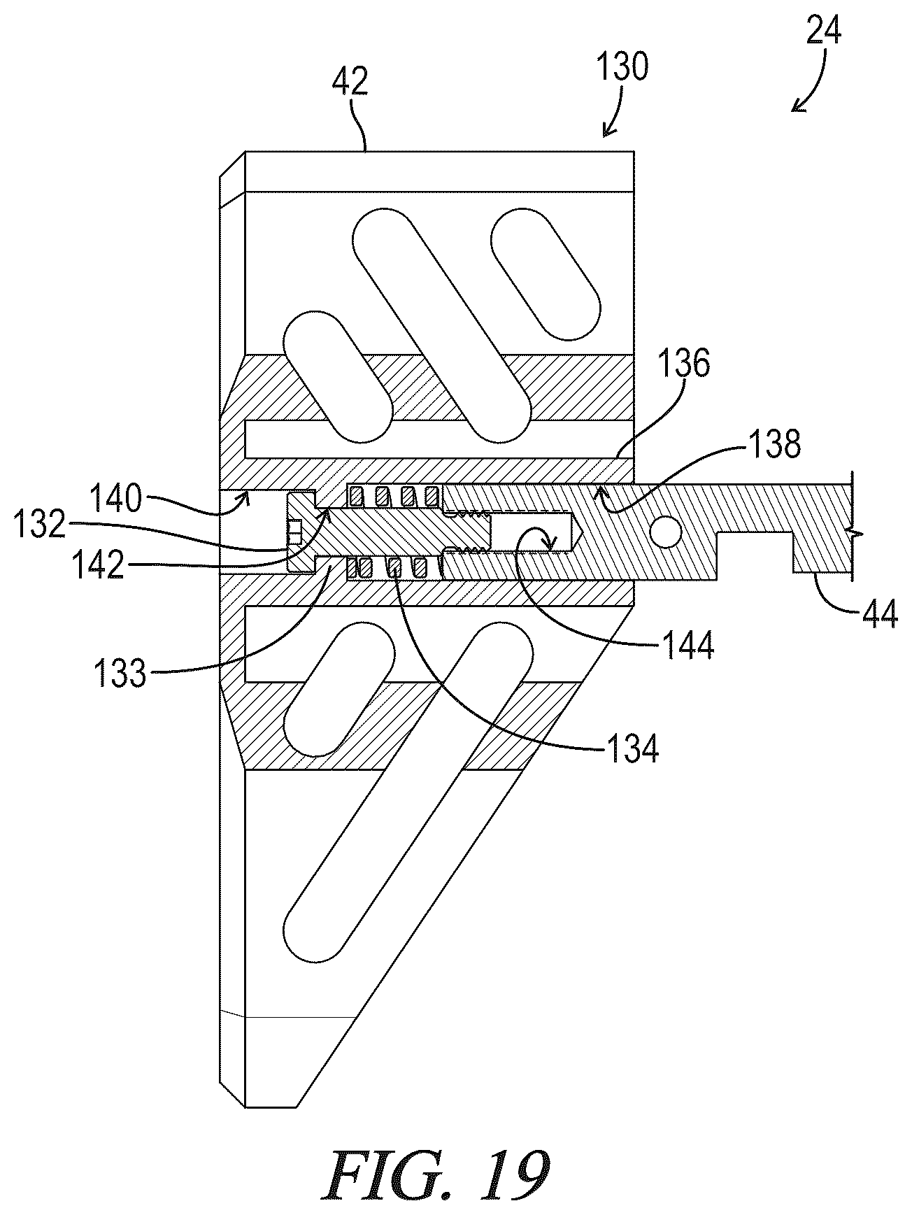 Patent US12618625 Figure 15 – Compact stock for AR-style firearms