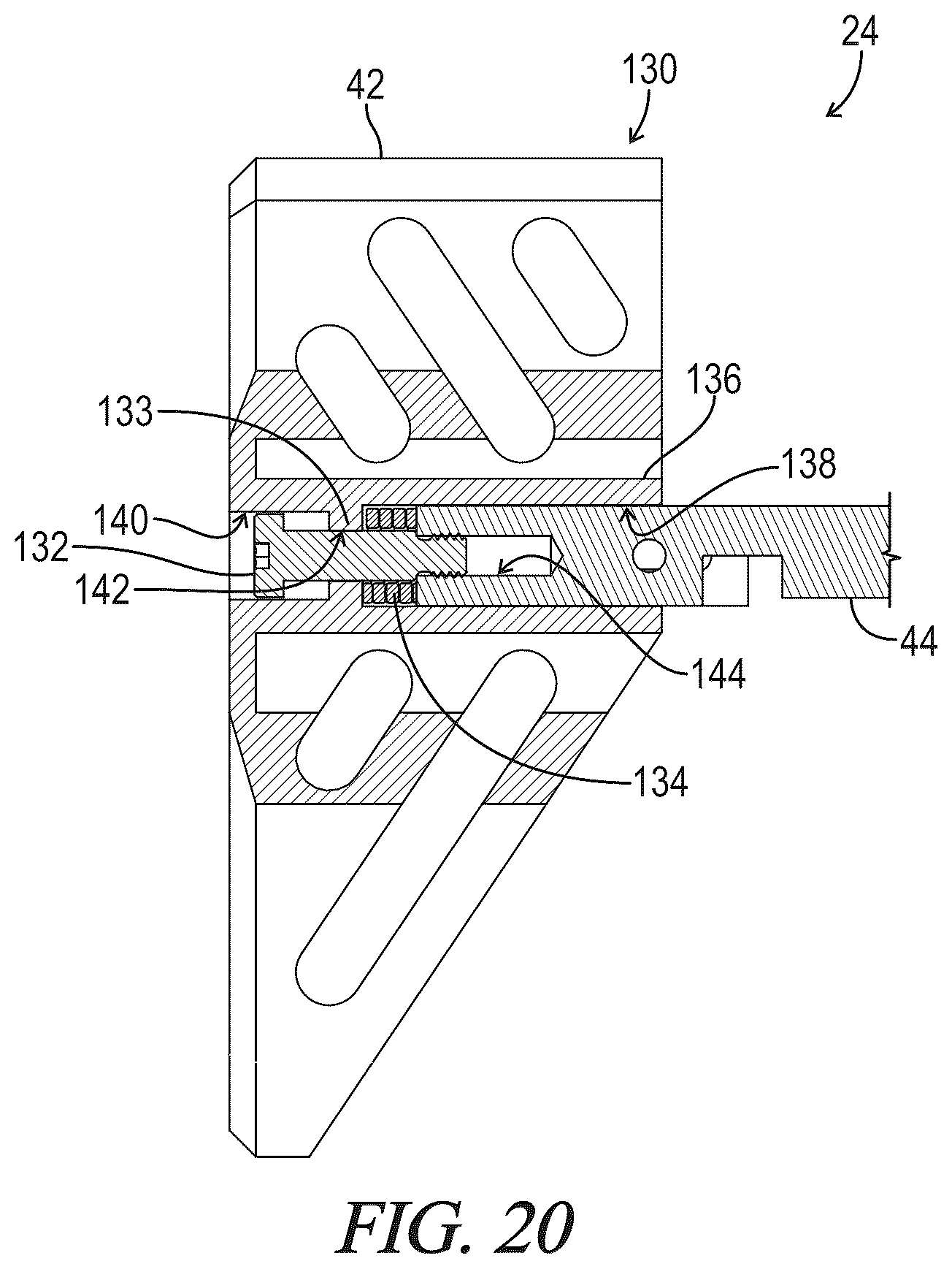 Patent US12618625 Figure 16 – Compact stock for AR-style firearms