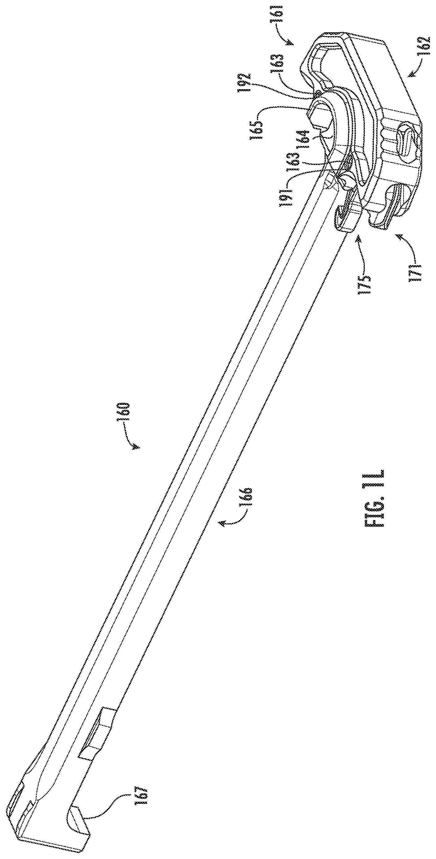 Patent US12618626 Figure 11 – Charging handle and upper receiver assembly for a firearm