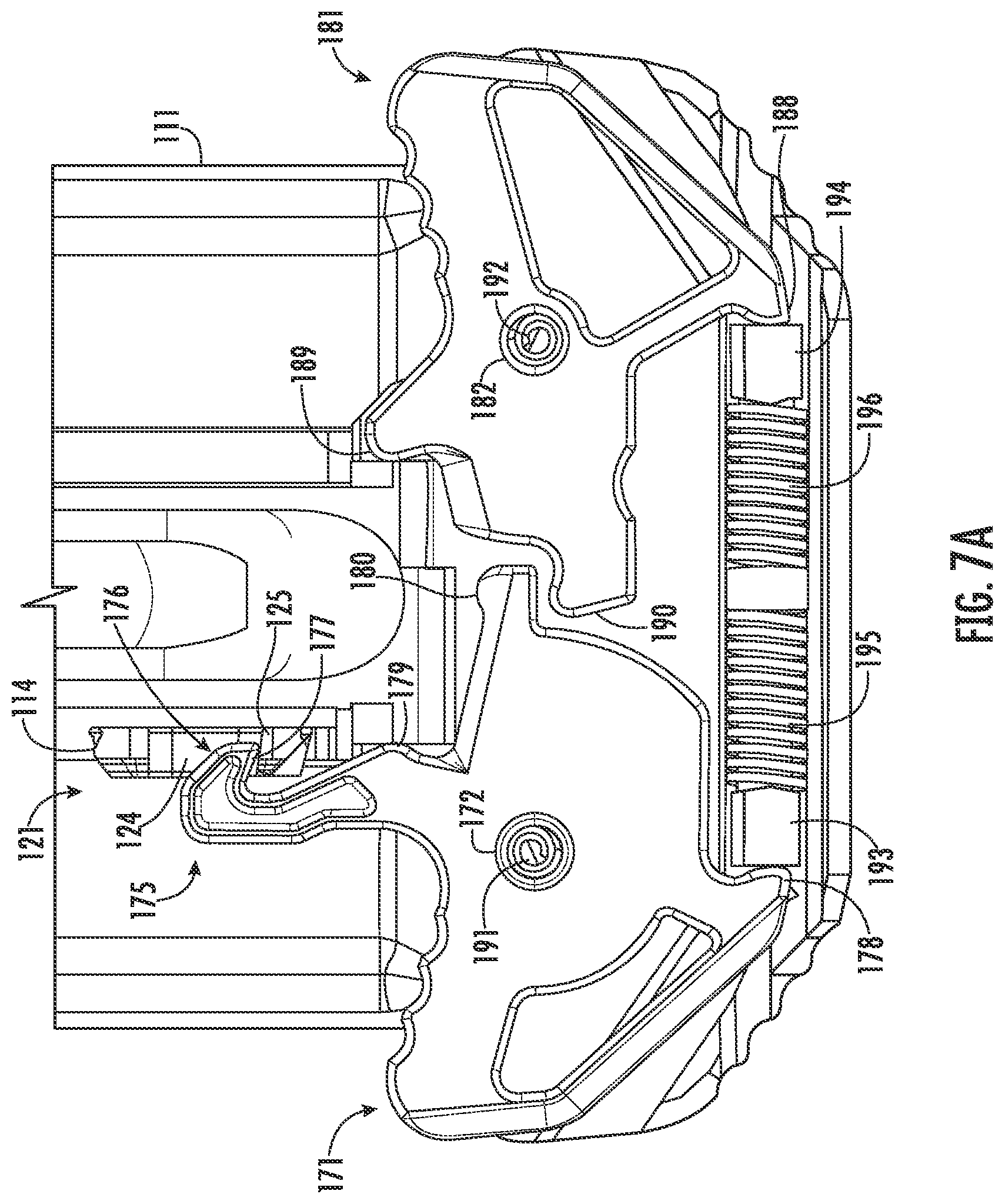 Patent US12618626 Figure 18 – Charging handle and upper receiver assembly for a firearm