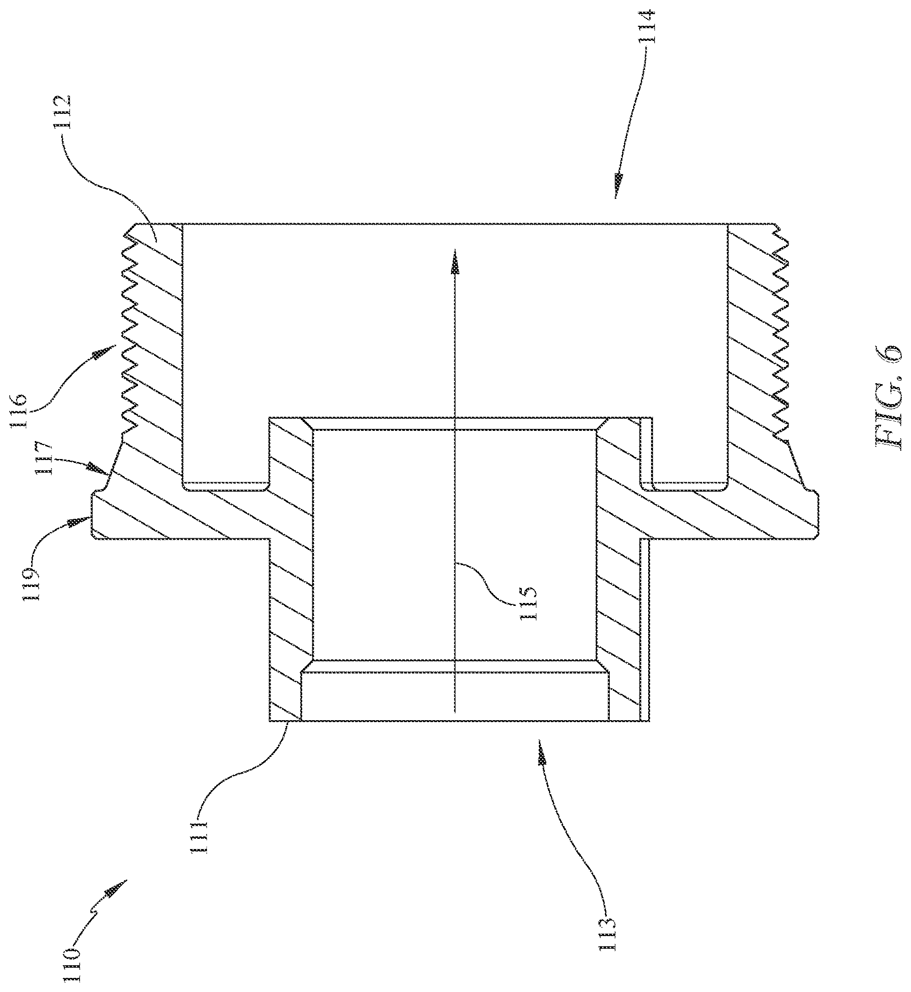 Patent US12618630 Figure 6 – Modular firearm suppressor
