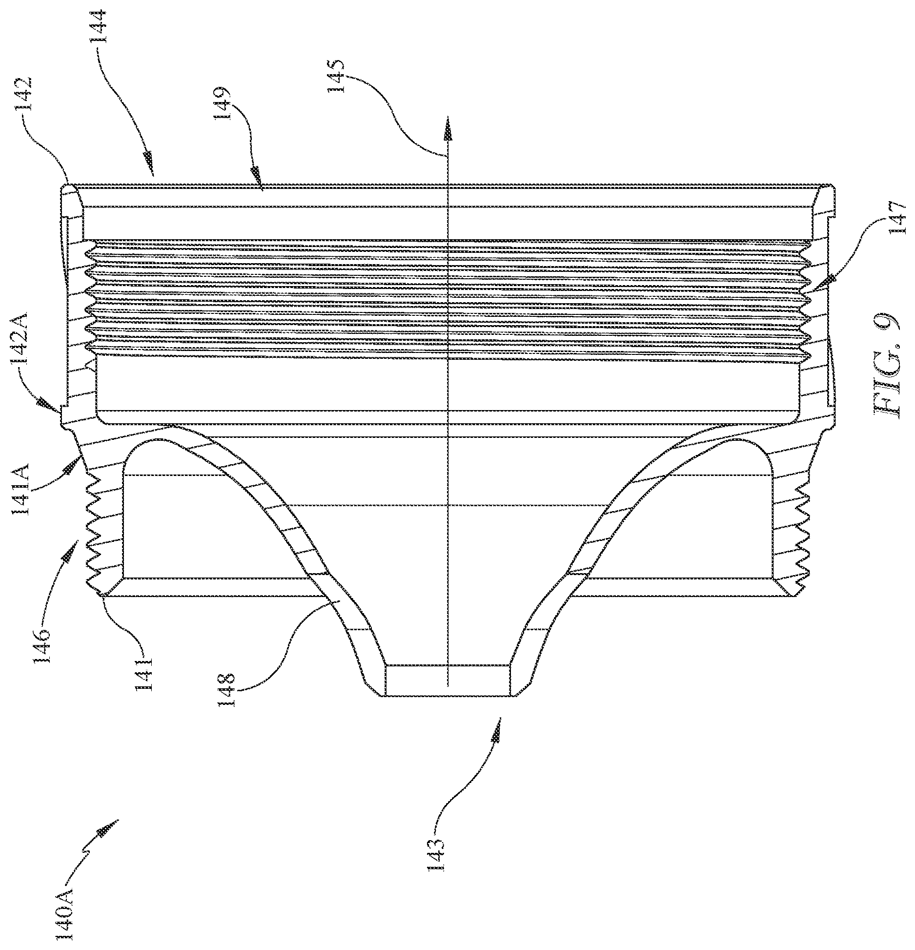 Patent US12618630 Figure 9 – Modular firearm suppressor
