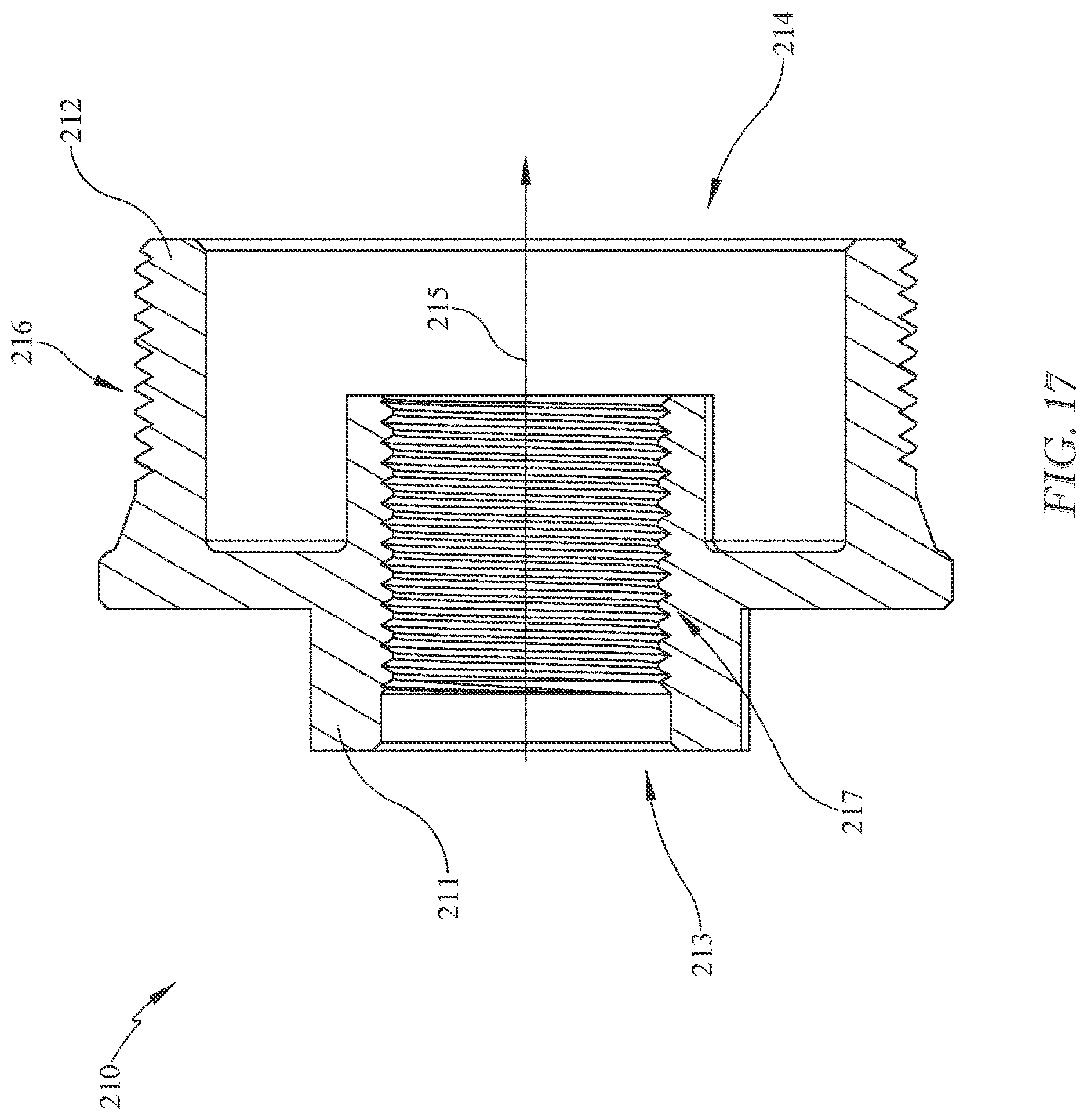 Patent US12618630 Figure 17 – Modular firearm suppressor
