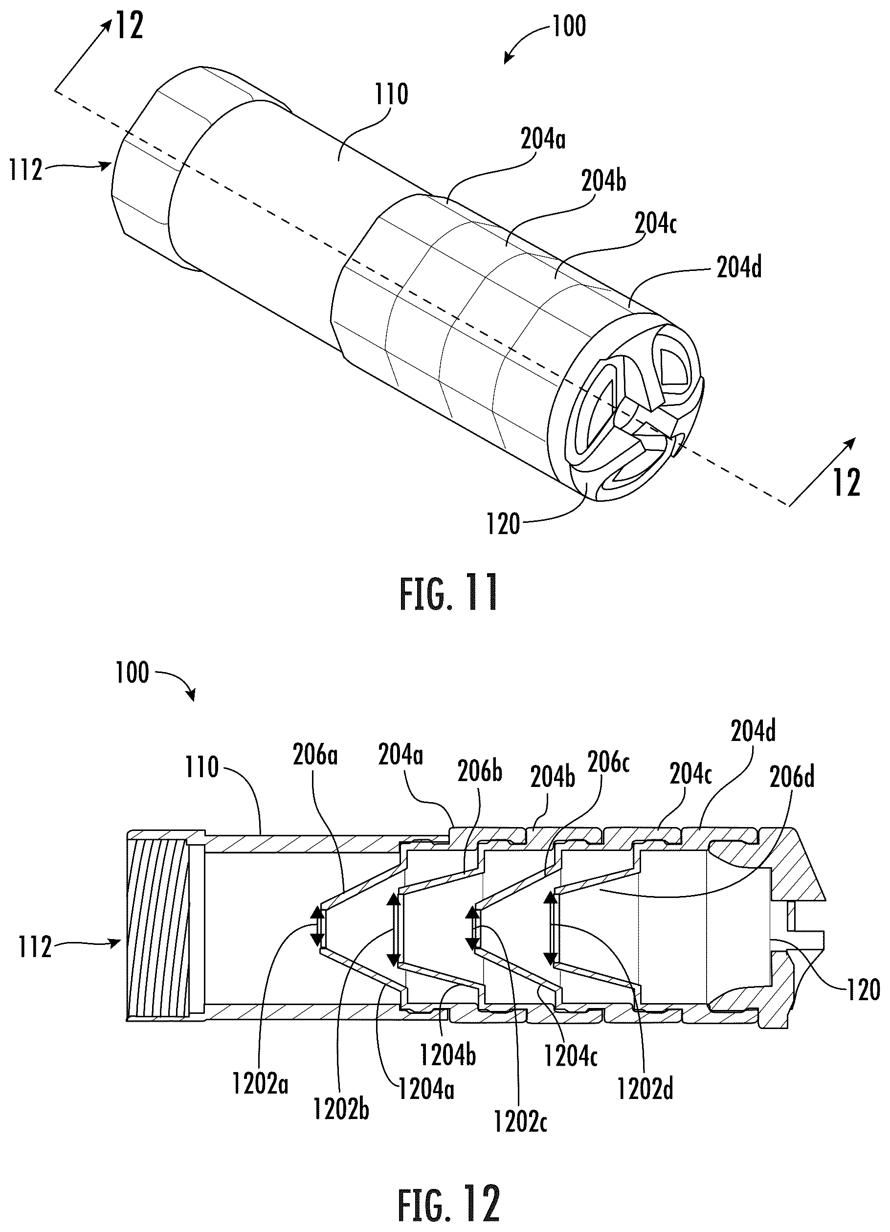 Patent US12618631 Figure 6 – Suppressor