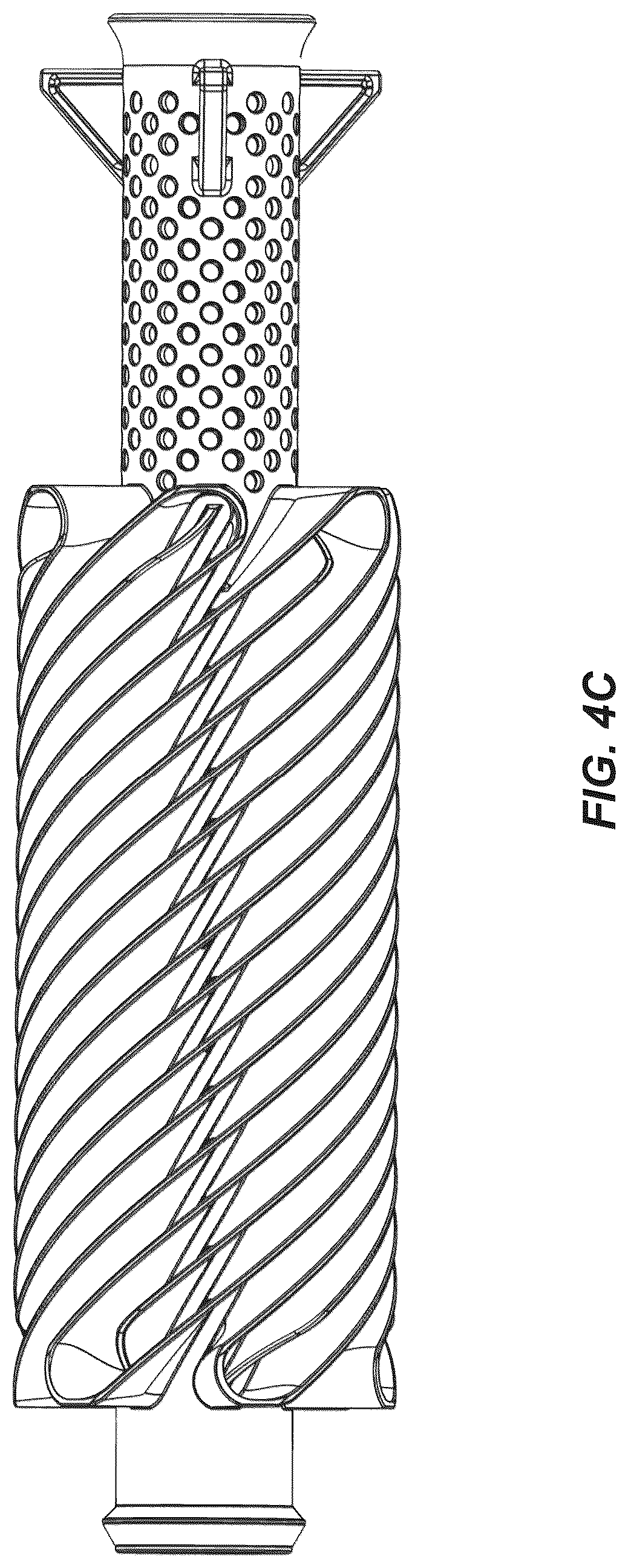 Patent US12618632 Figure 6 – Off-axis serpentine flow chamber for firearm suppressors